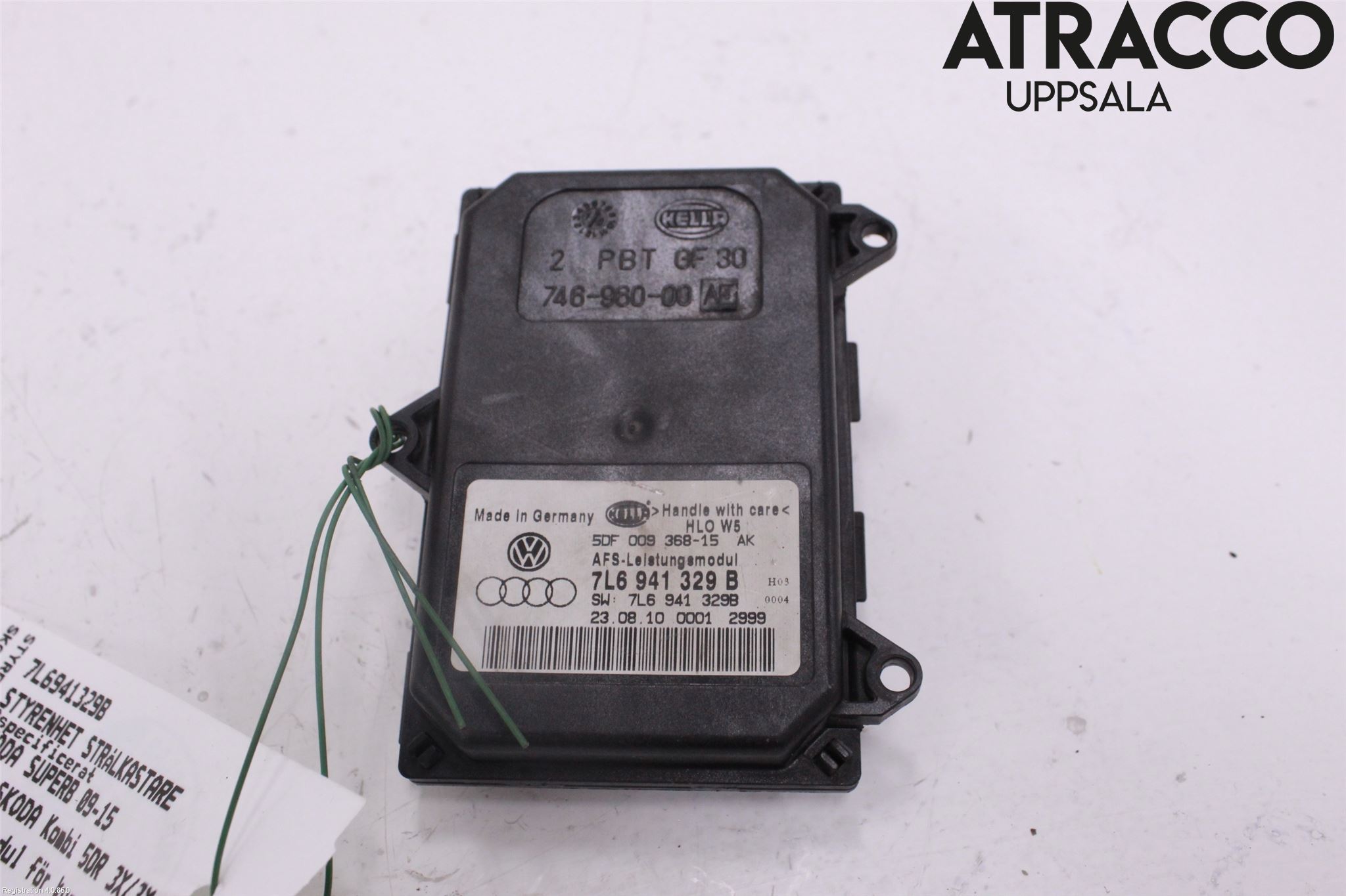 Skoda SUPERB 09-15 Styrenhet Strålkastare