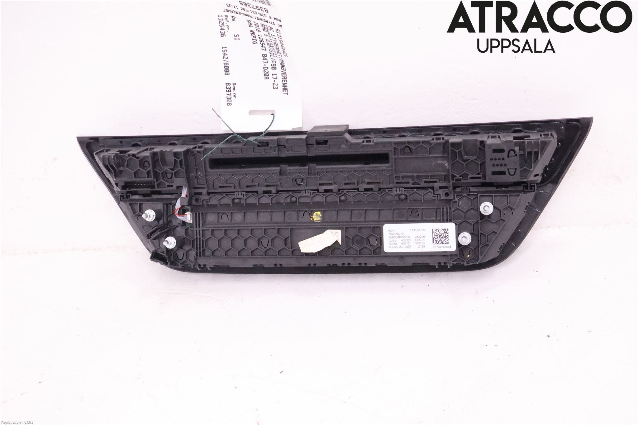 BMW 5 G30/G31/F90 17-23 Ac Styrenhet Ac Manöveren