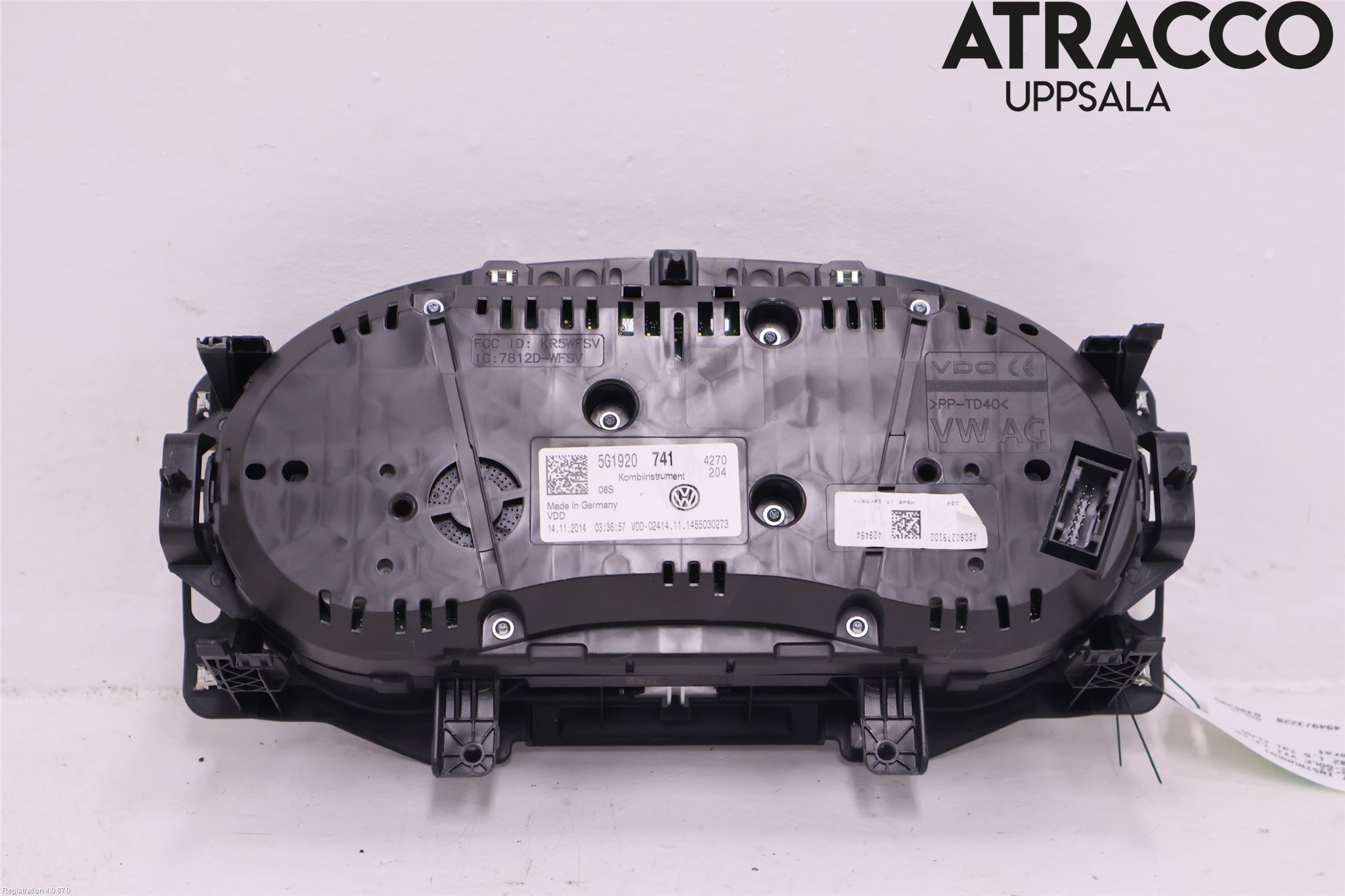 Volkswagen VW GOLF / E-GOLF VII 13-20 Instrument Komb