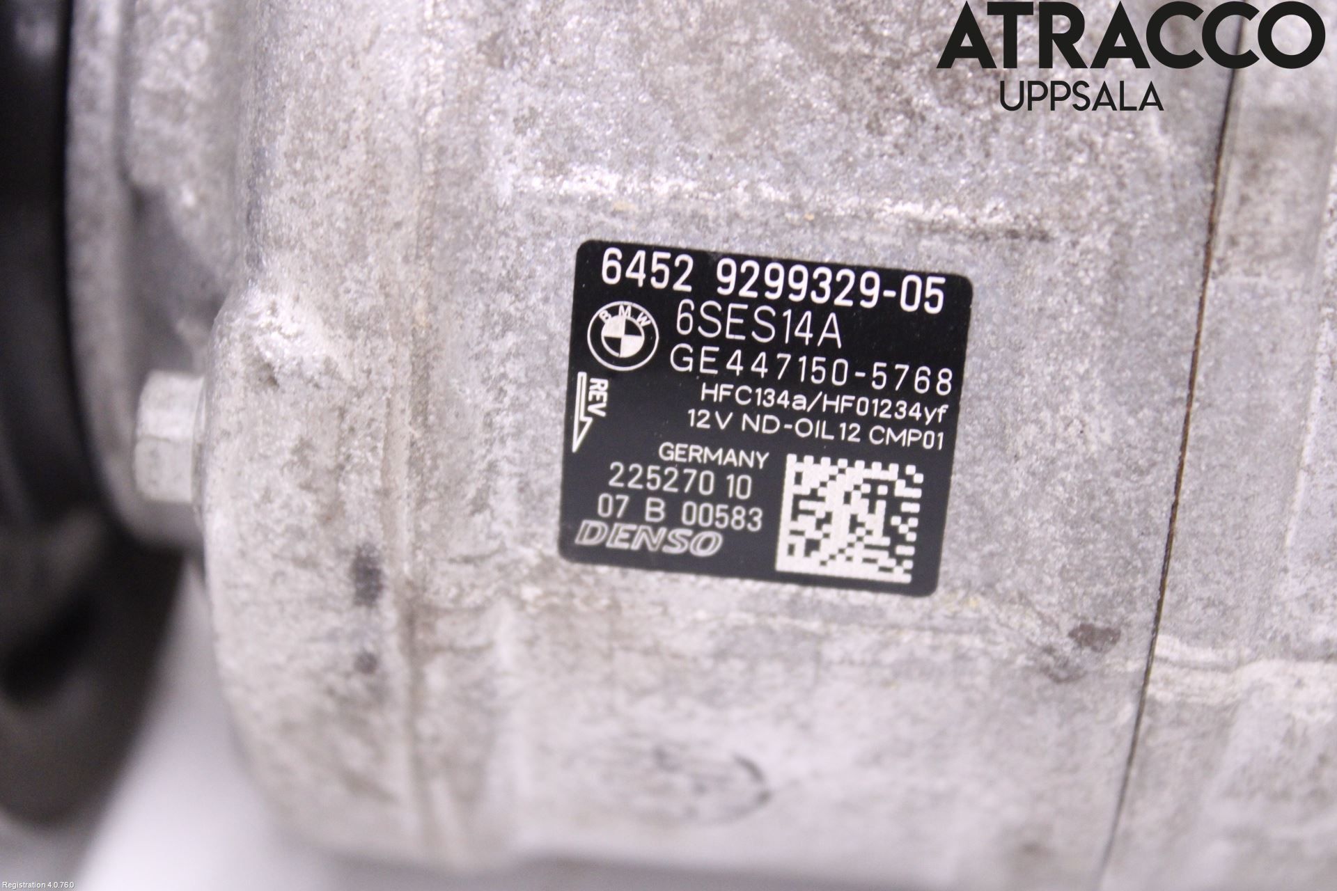 BMW 3 F30/F31/F80 12-19 Ac Kompressor