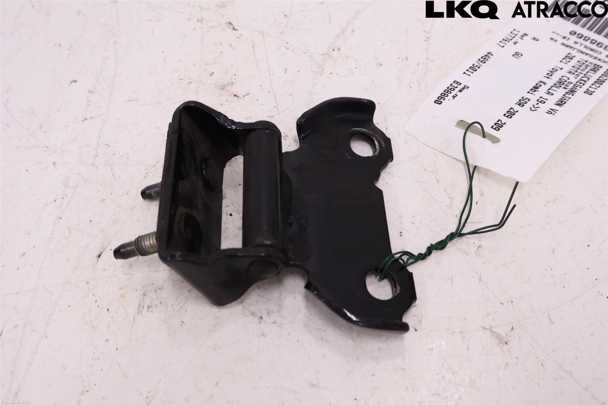 Toyota COROLLA 19- Bakluckegångjärn Vä