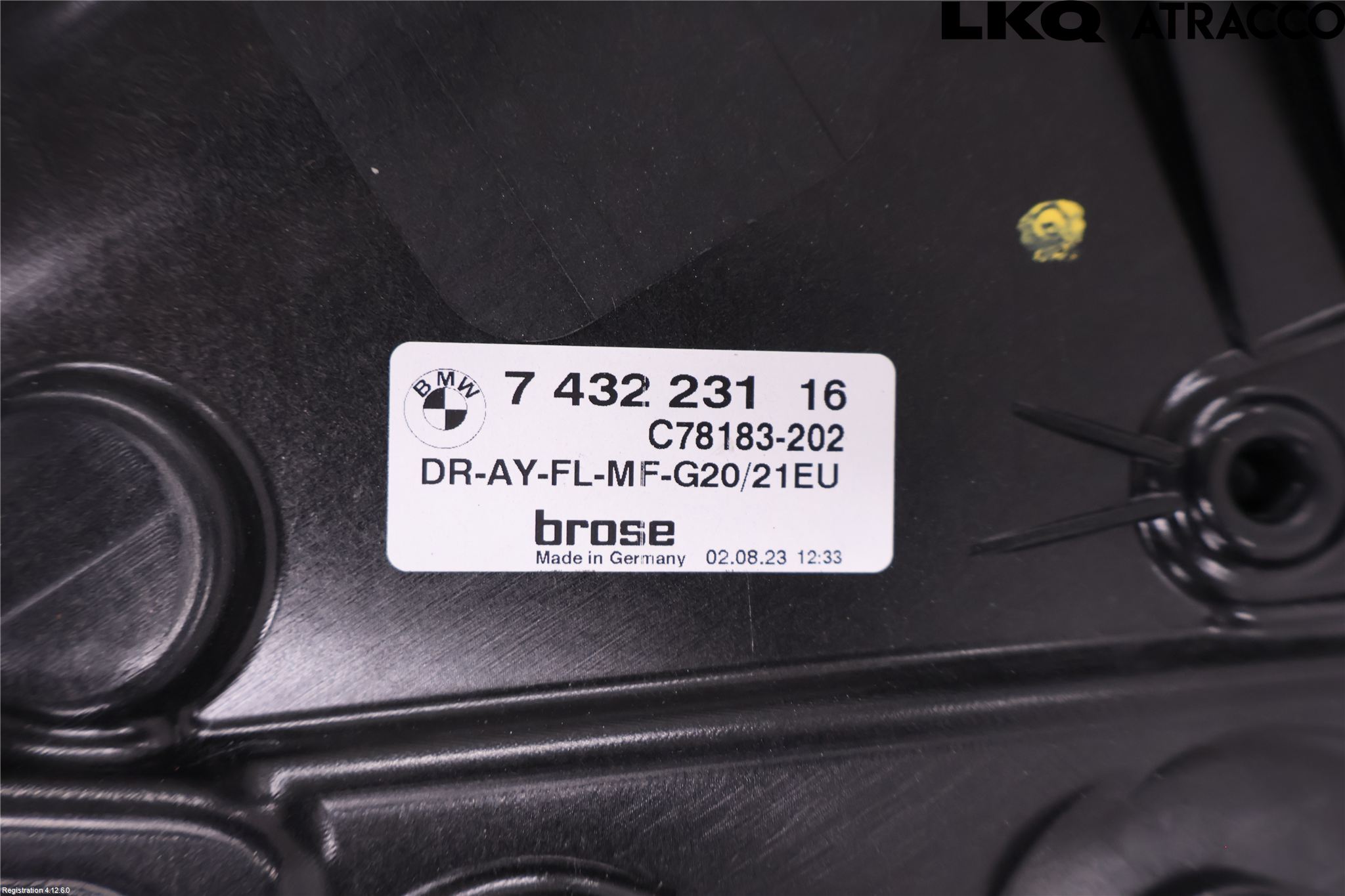 BMW 3 G20/G21/G80/G81 19- Fönsterhiss El Kompl