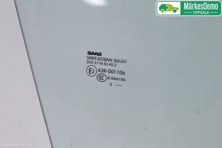 Saab 9-5 10-12 Dörruta Fram Höger