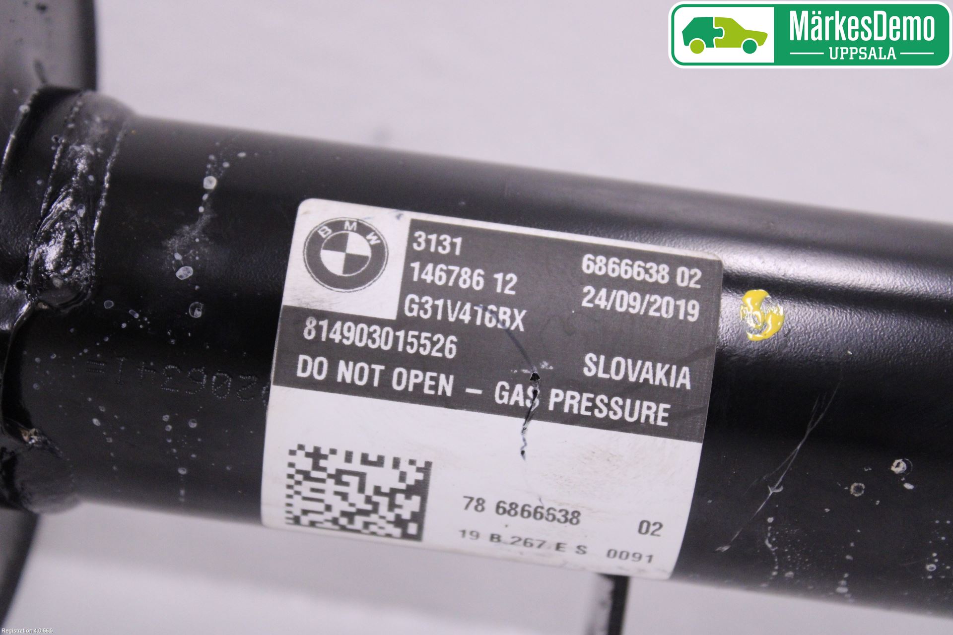 BMW 5 G30/G31/F90 17-23 Fjäderben Fram Höger