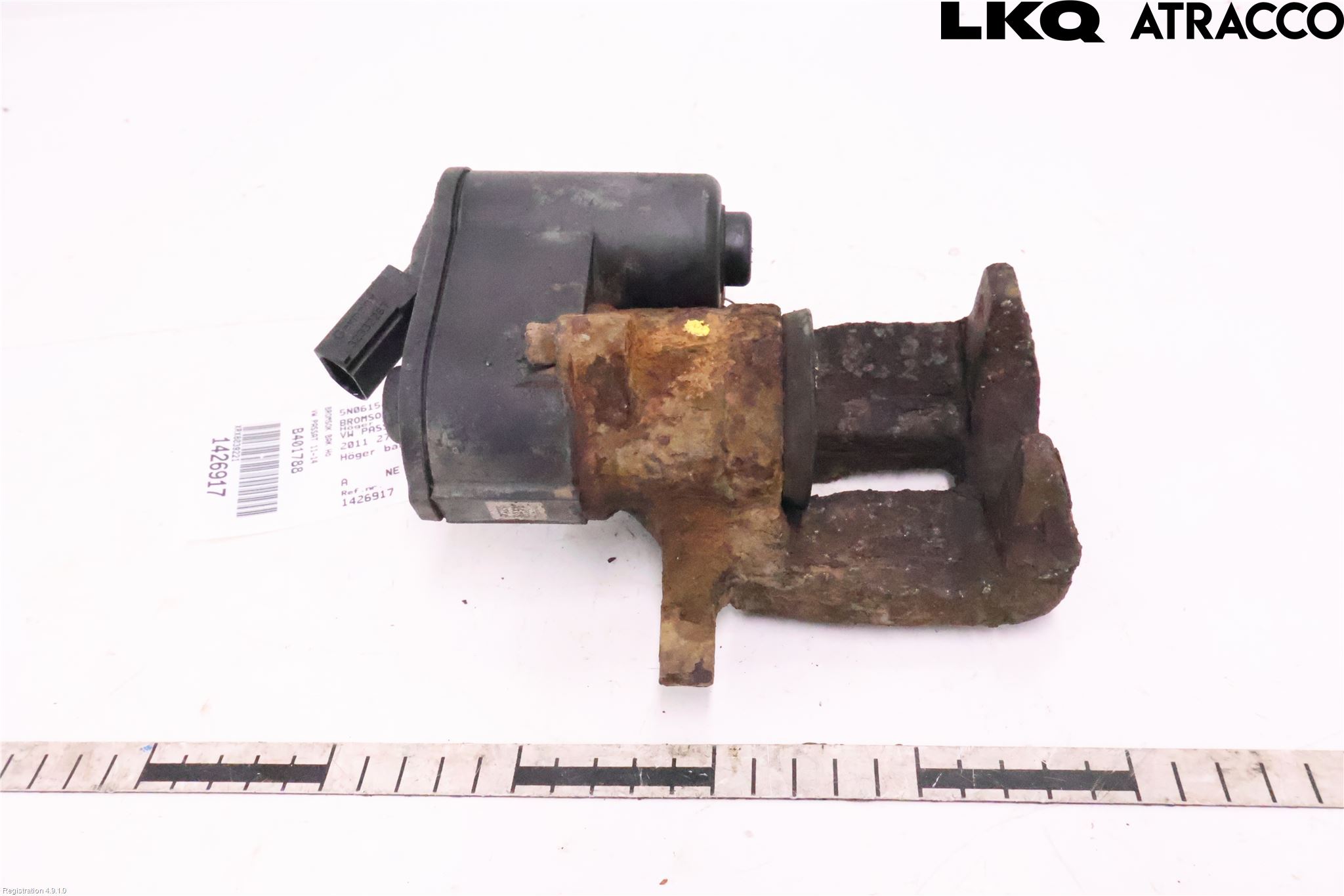 Volkswagen VW PASSAT 11-14 Bromsok Bak Höger