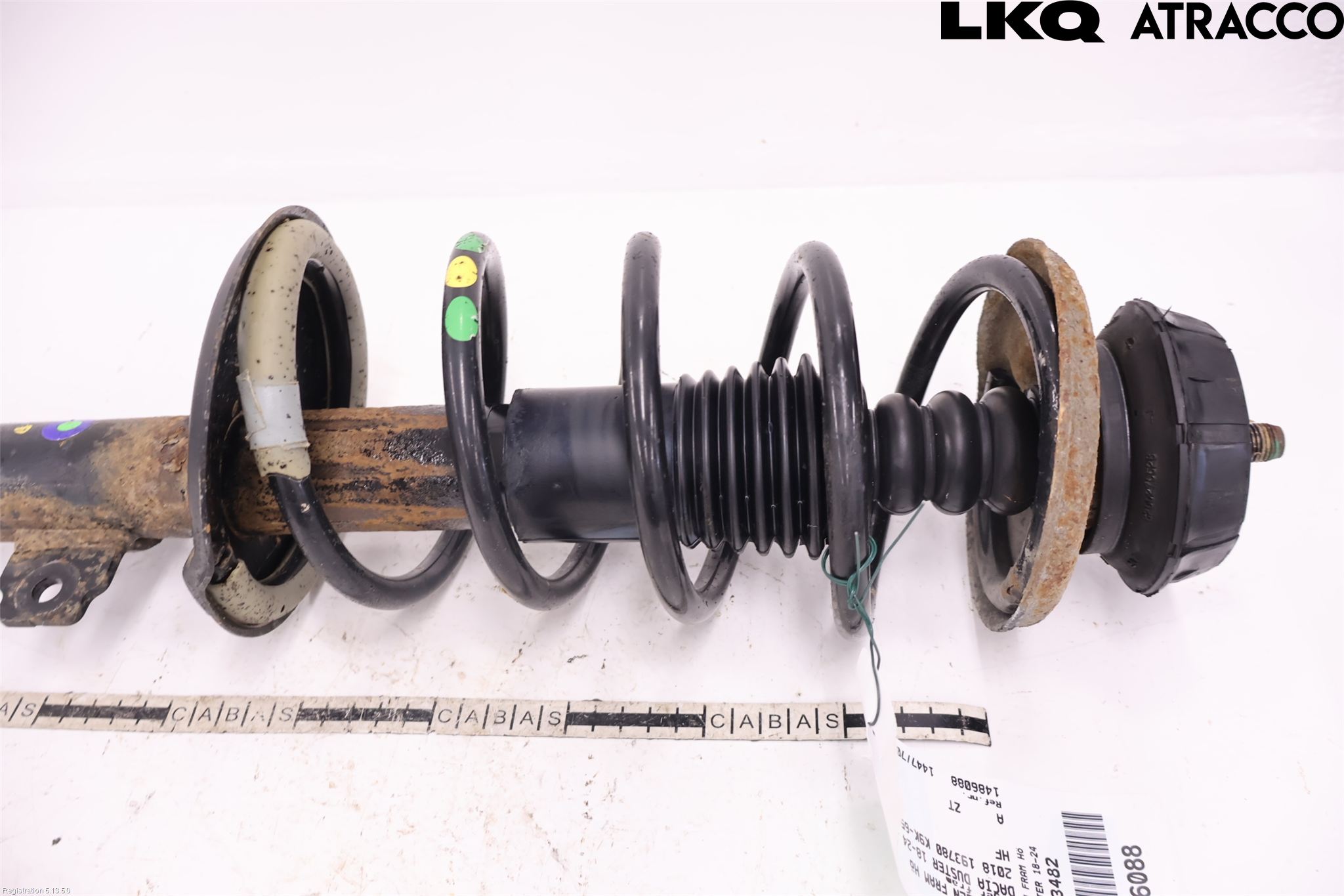 Dacia DUSTER 18-24 Fjäderben Fram Höger