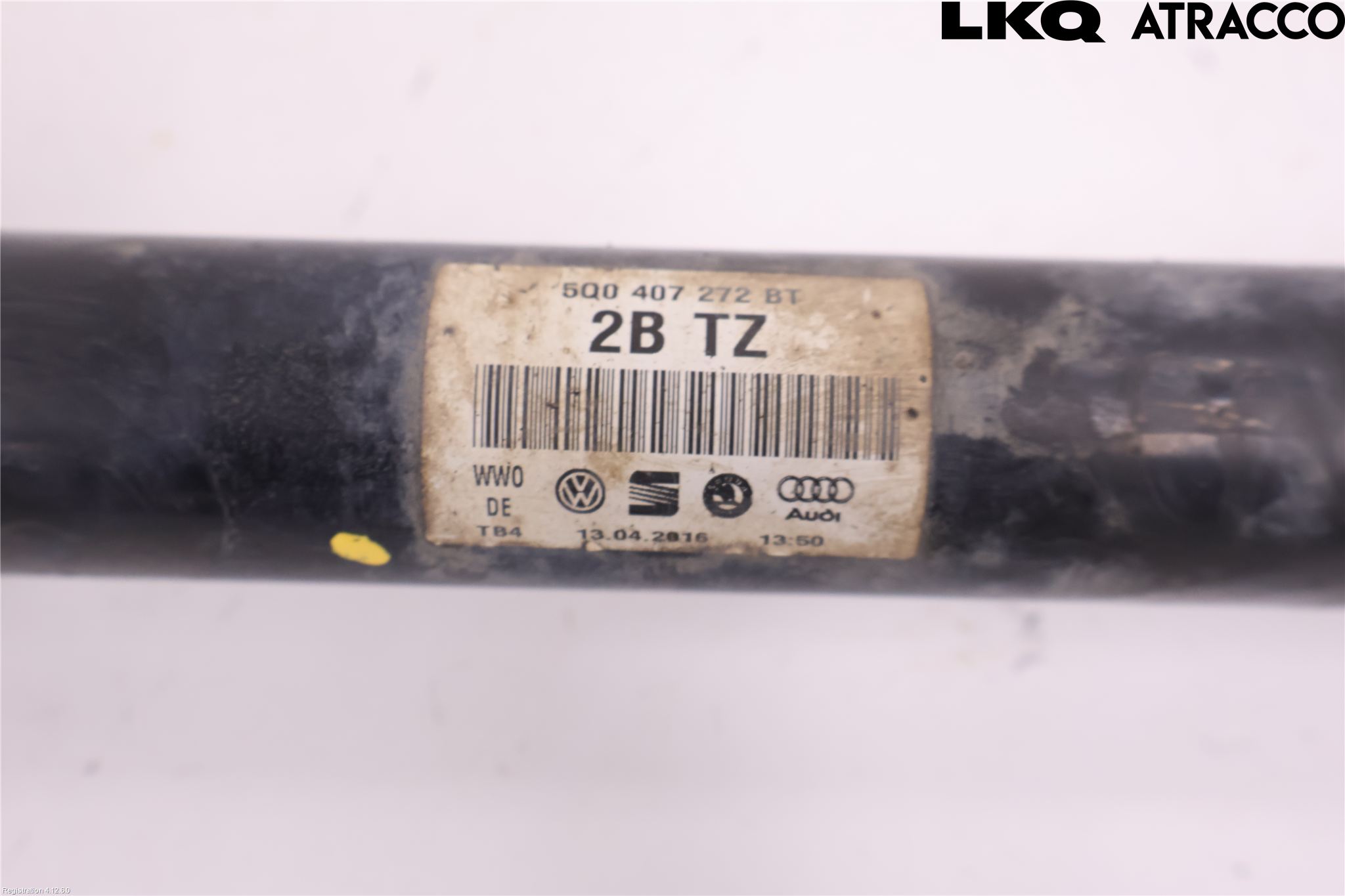 Volkswagen VW CADDY 16-20 Drivaxel Fram Höger