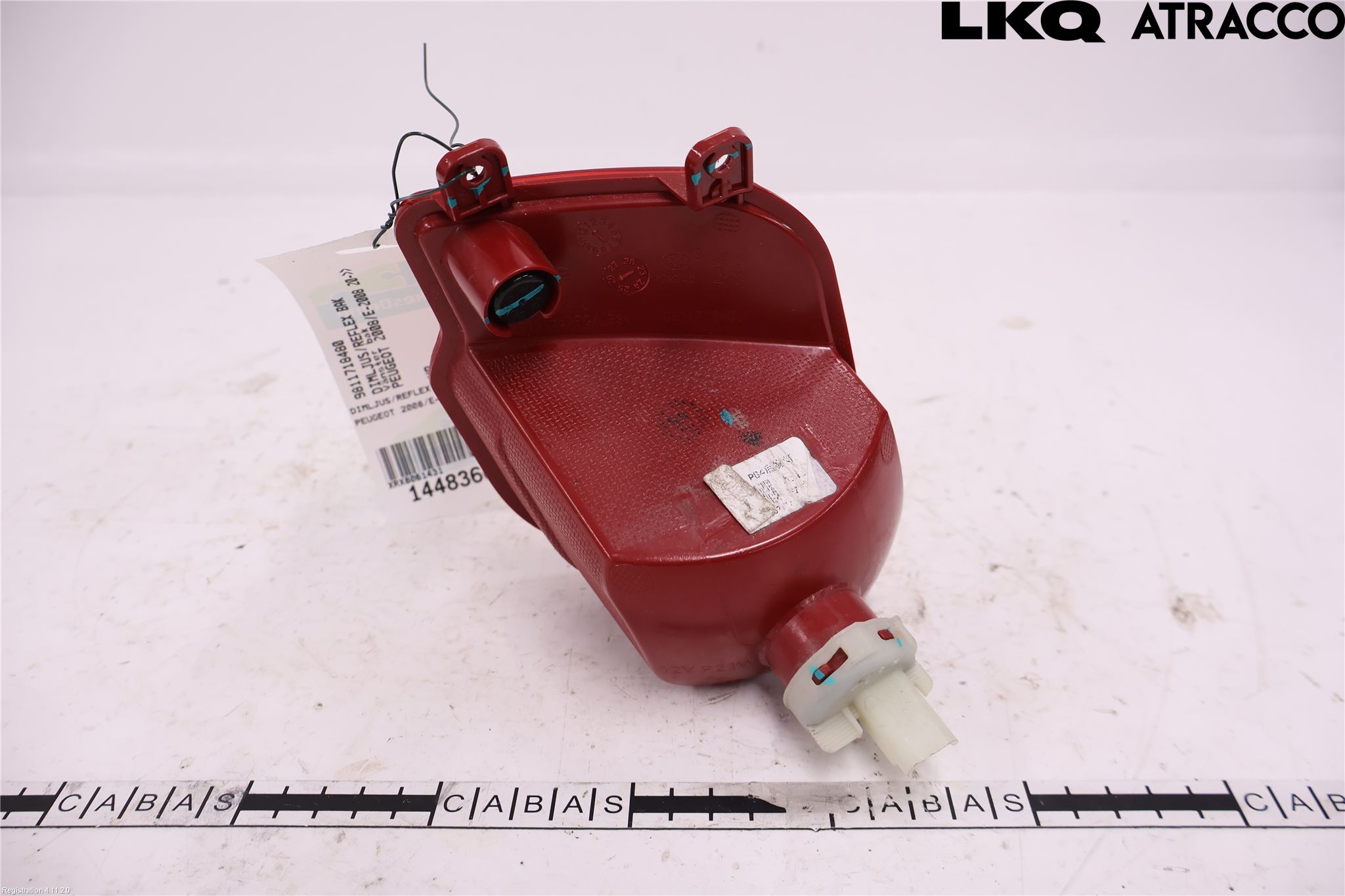 Peugeot 2008/E-2008 20- Dimljus/Reflex Bak