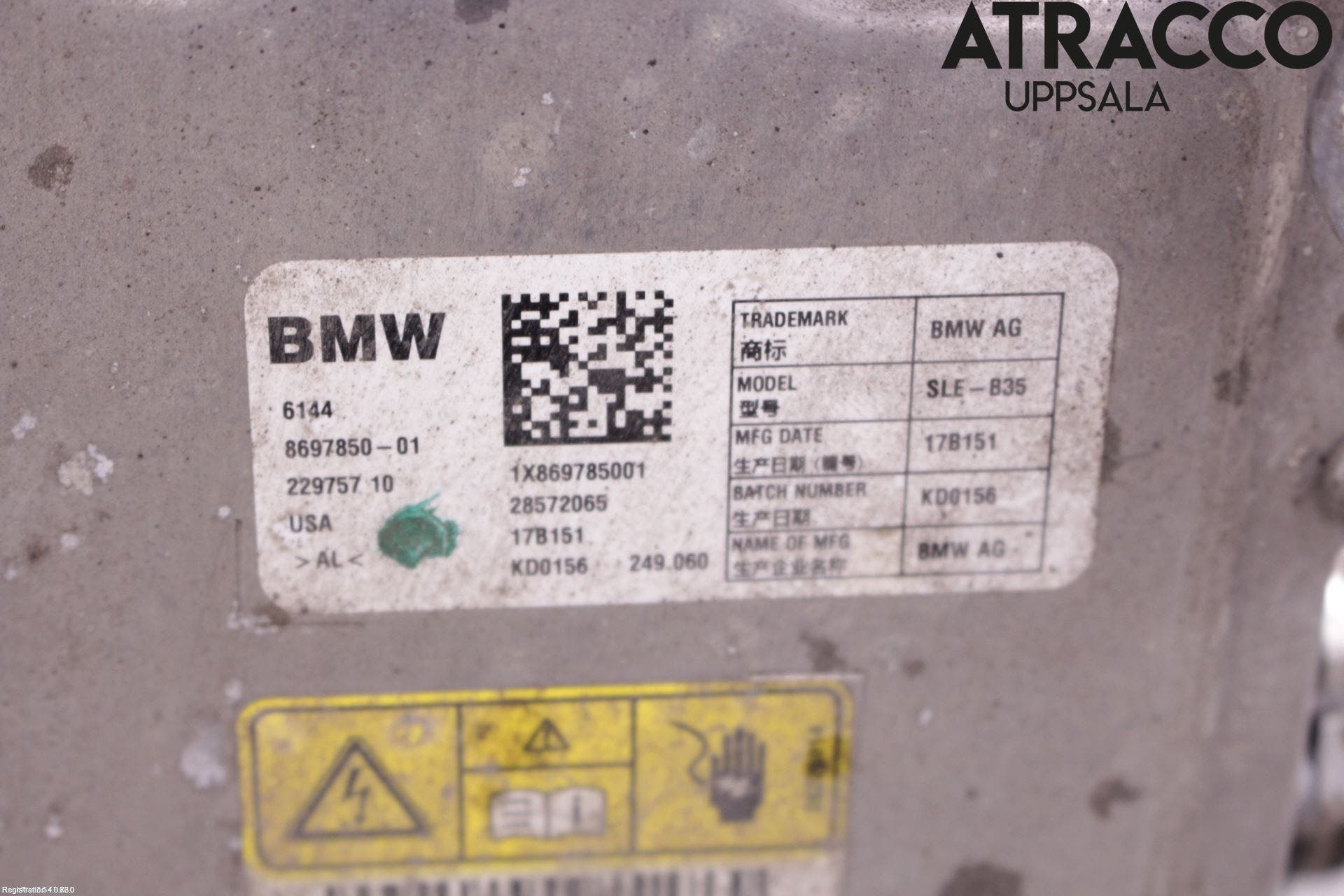 BMW 2 F45 Active Tourer 14-21 Batteriladdare Högspänning