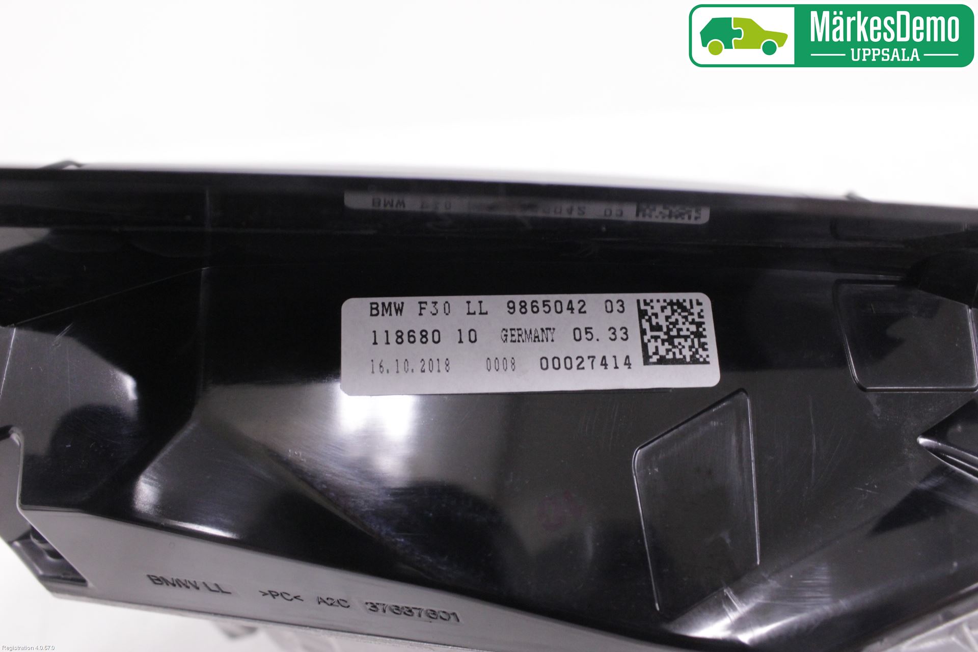 BMW 3 F30/F31/F80 12-19 Bildskärm