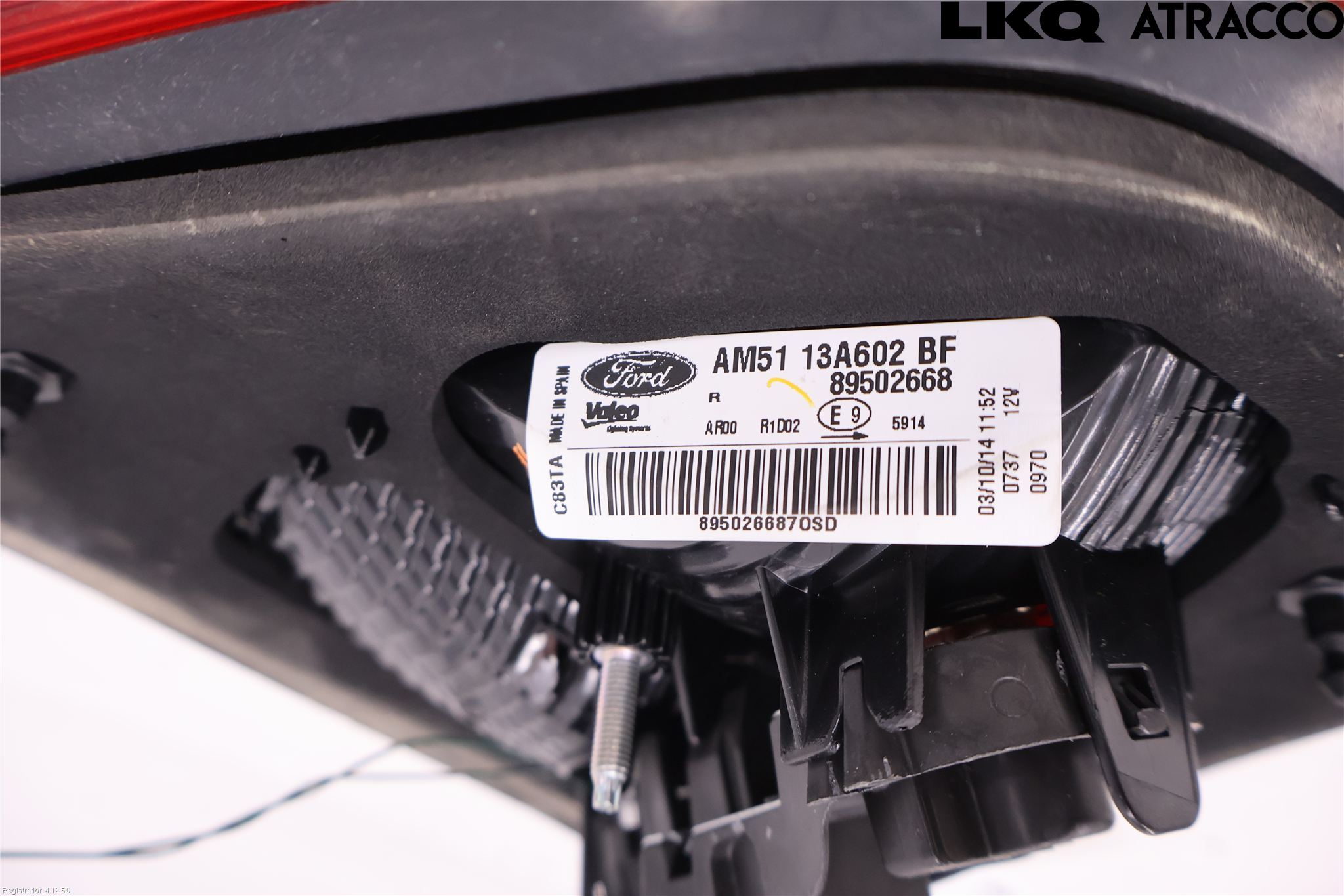 Ford C-MAX II  11-14 Bakljus Lucka Hö