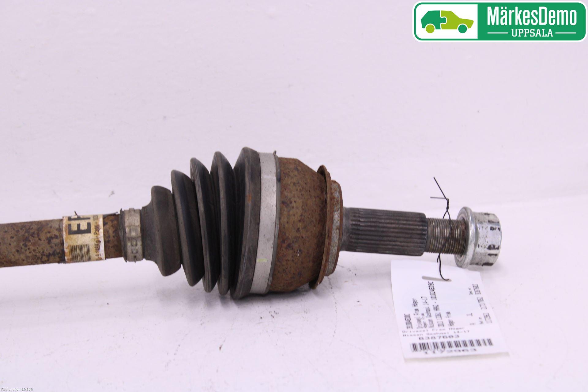 Nissan QASHQAI 14-17 Drivaxel Fram Höger