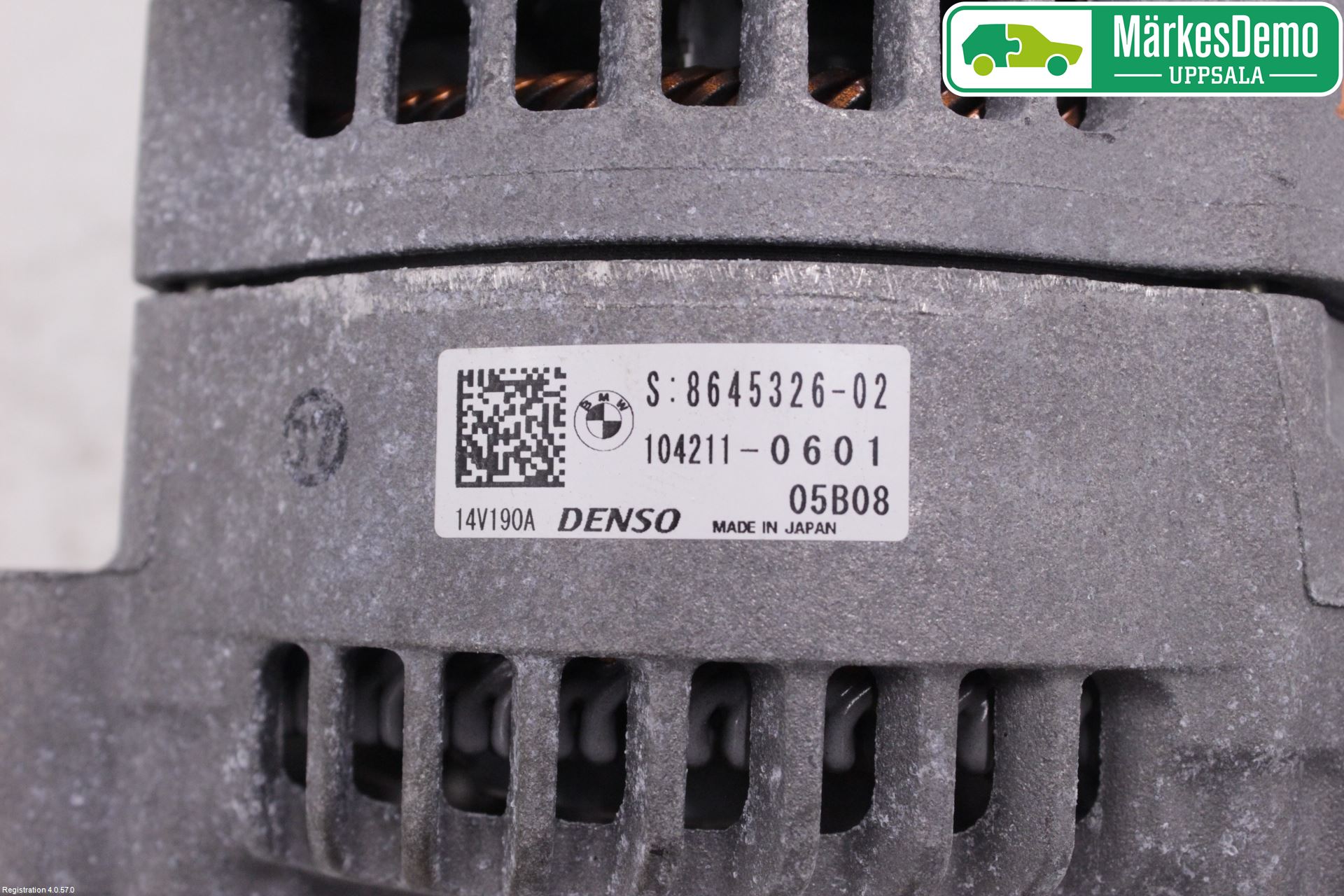 BMW 3 F30/F31/F80 12-19 Generator