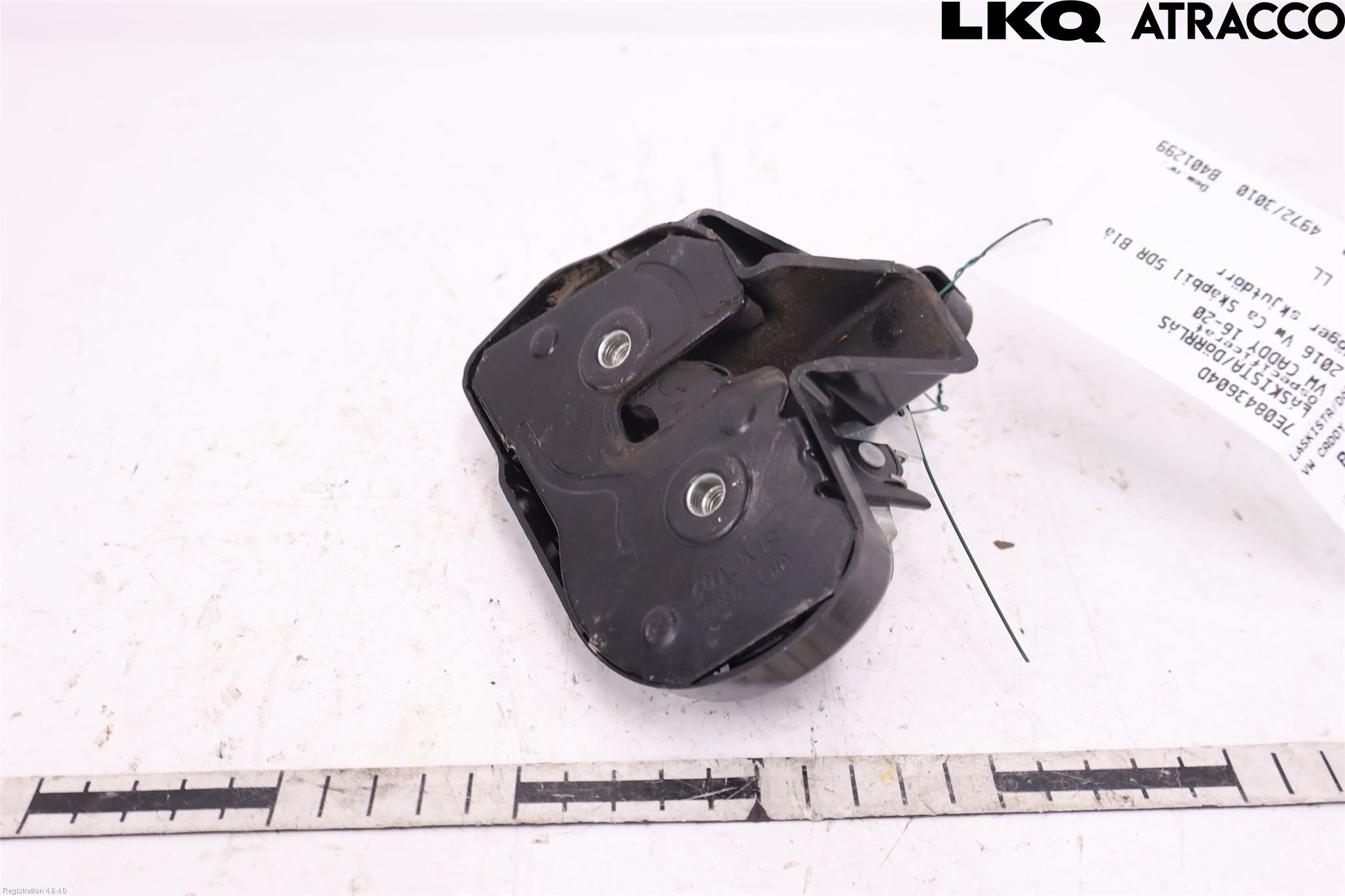 Volkswagen VW CADDY 16-20 Låskista-Dörrlås