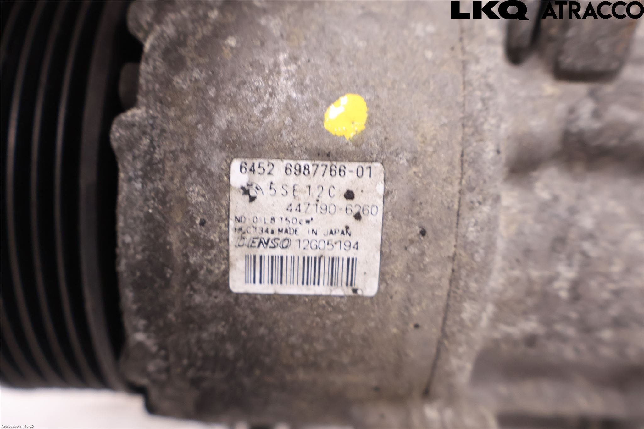 BMW 3 E90/91 SED/TOU 05-12 Ac Kompressor