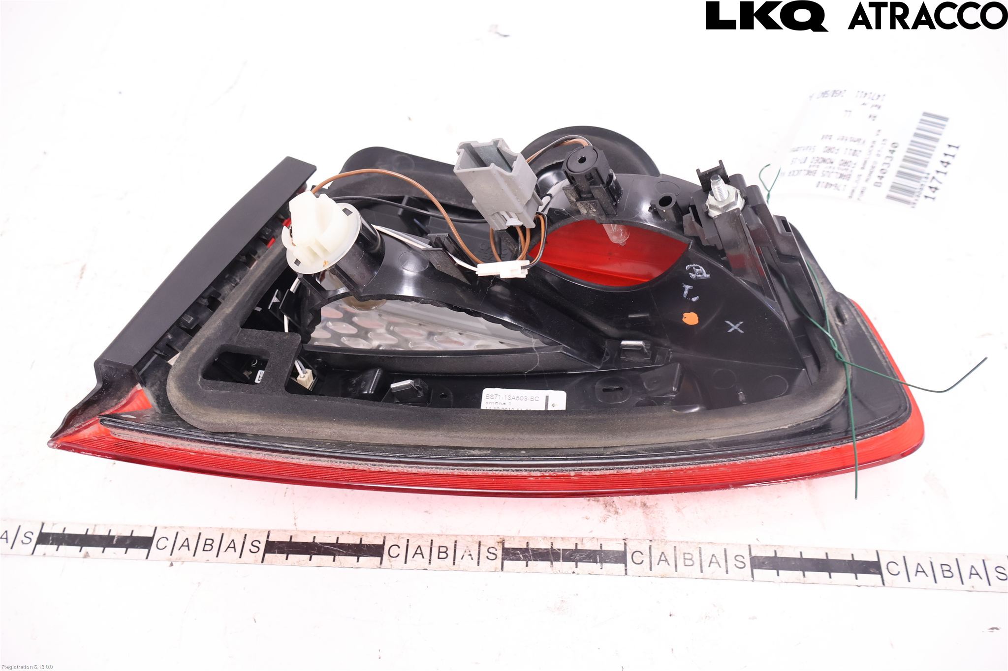 Ford MONDEO 07-15 Bakljus Lucka Vä