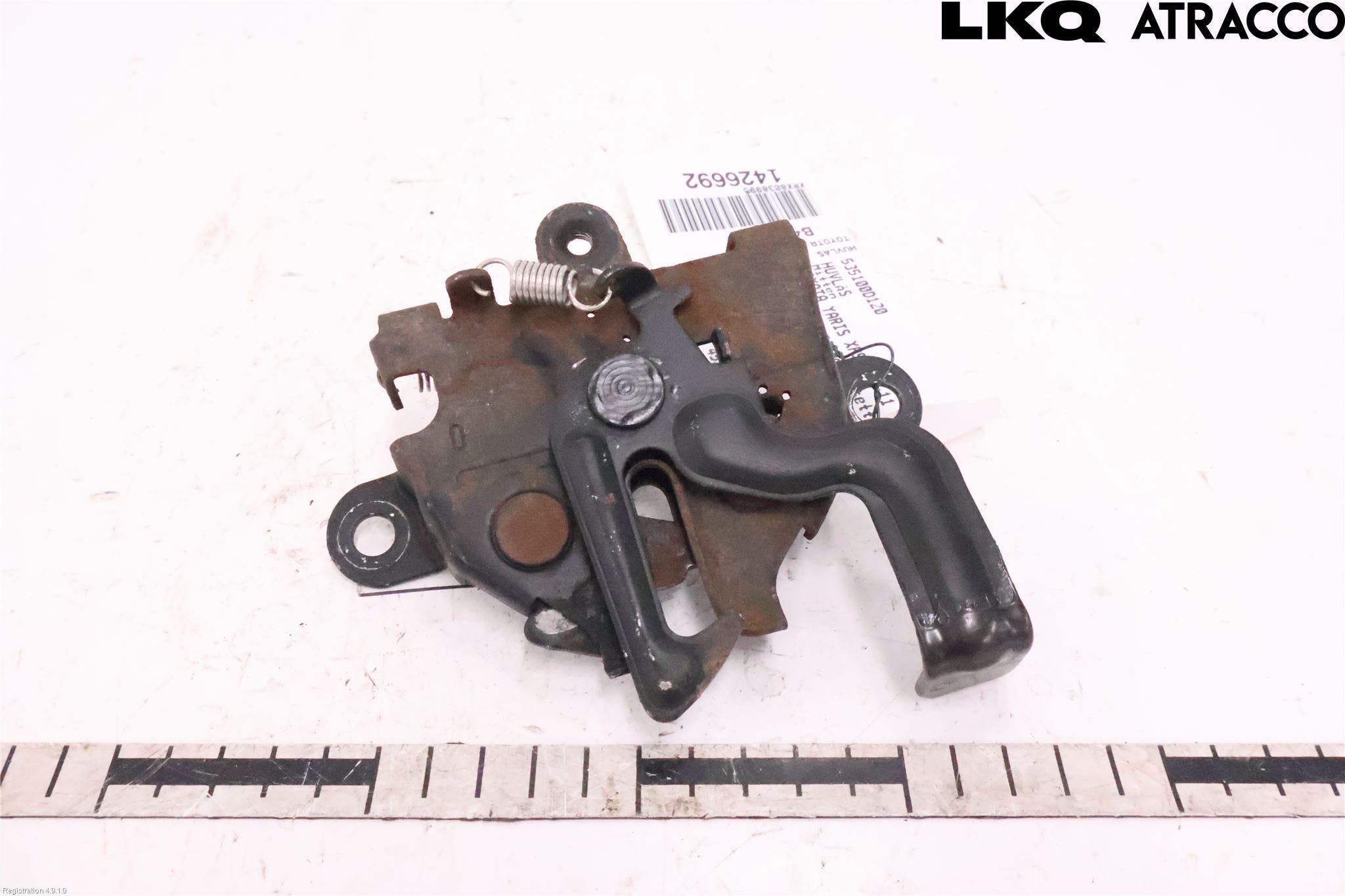 Toyota YARIS XP90 06-11 Huvlås