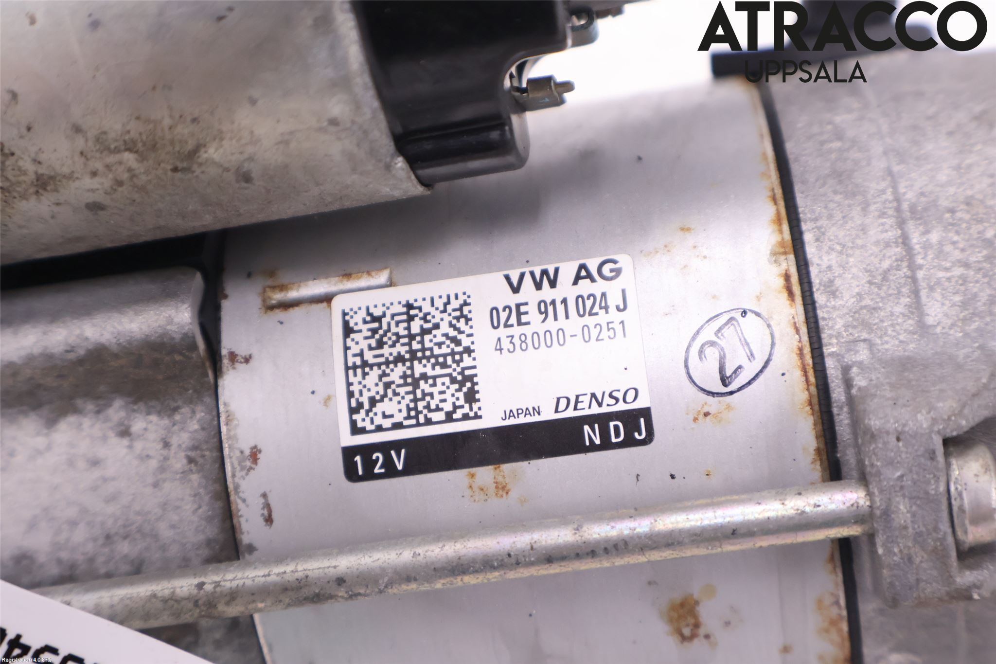 Volkswagen VW PASSAT 15-19 Startmotor Diesel