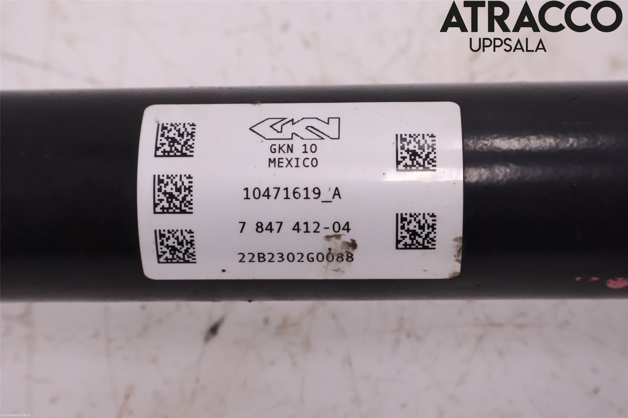 BMW X3 G01 18- Drivaxel Bak Höger