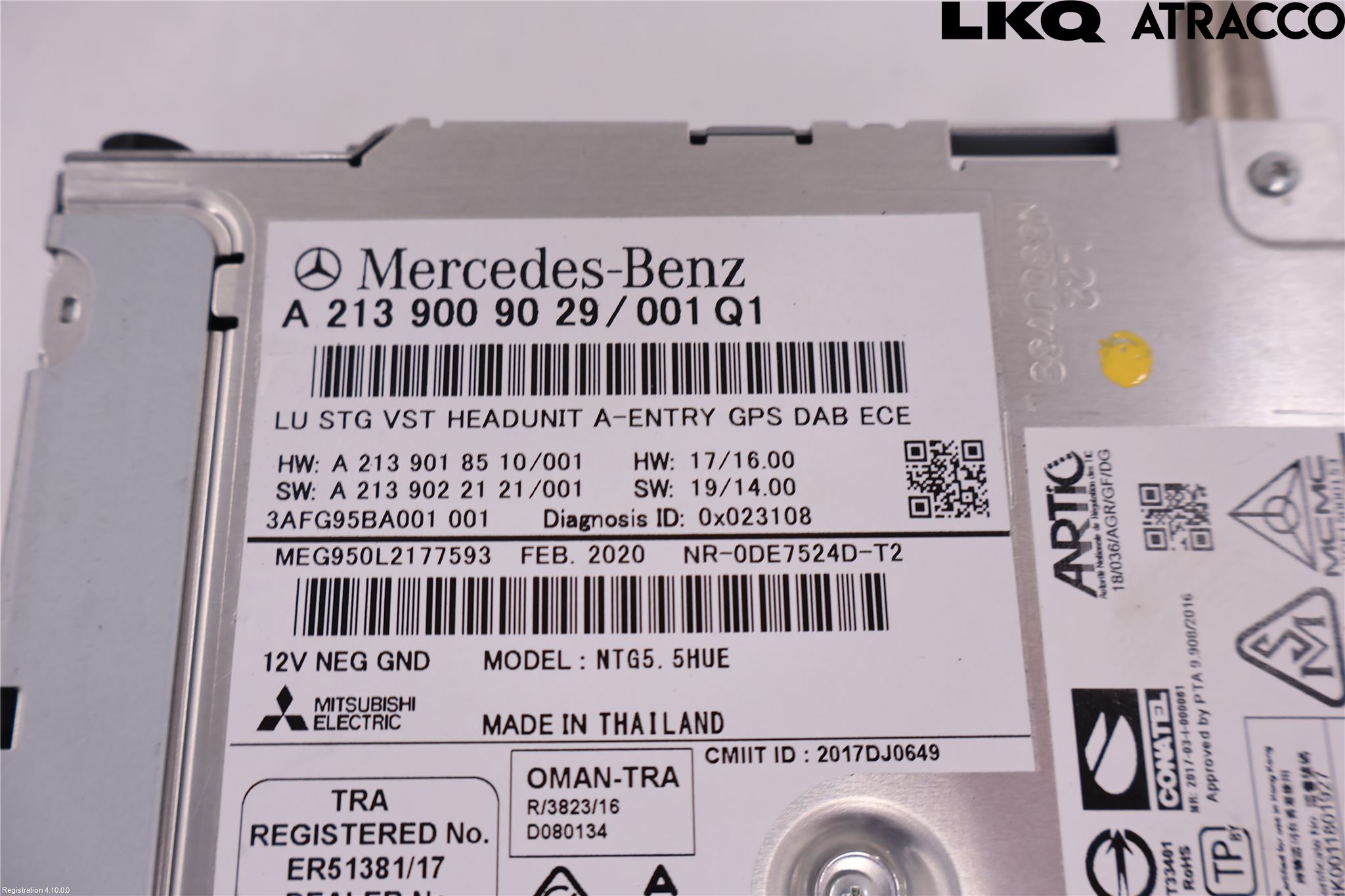 Mercedes-Benz MB C-KLASS (W205) 14-21 Gps Navigator
