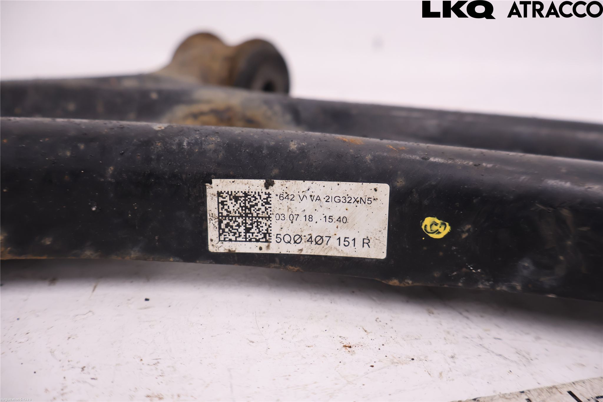 Volkswagen VW GOLF / E-GOLF VII 13-20 Bärarm Fram Undre Vä