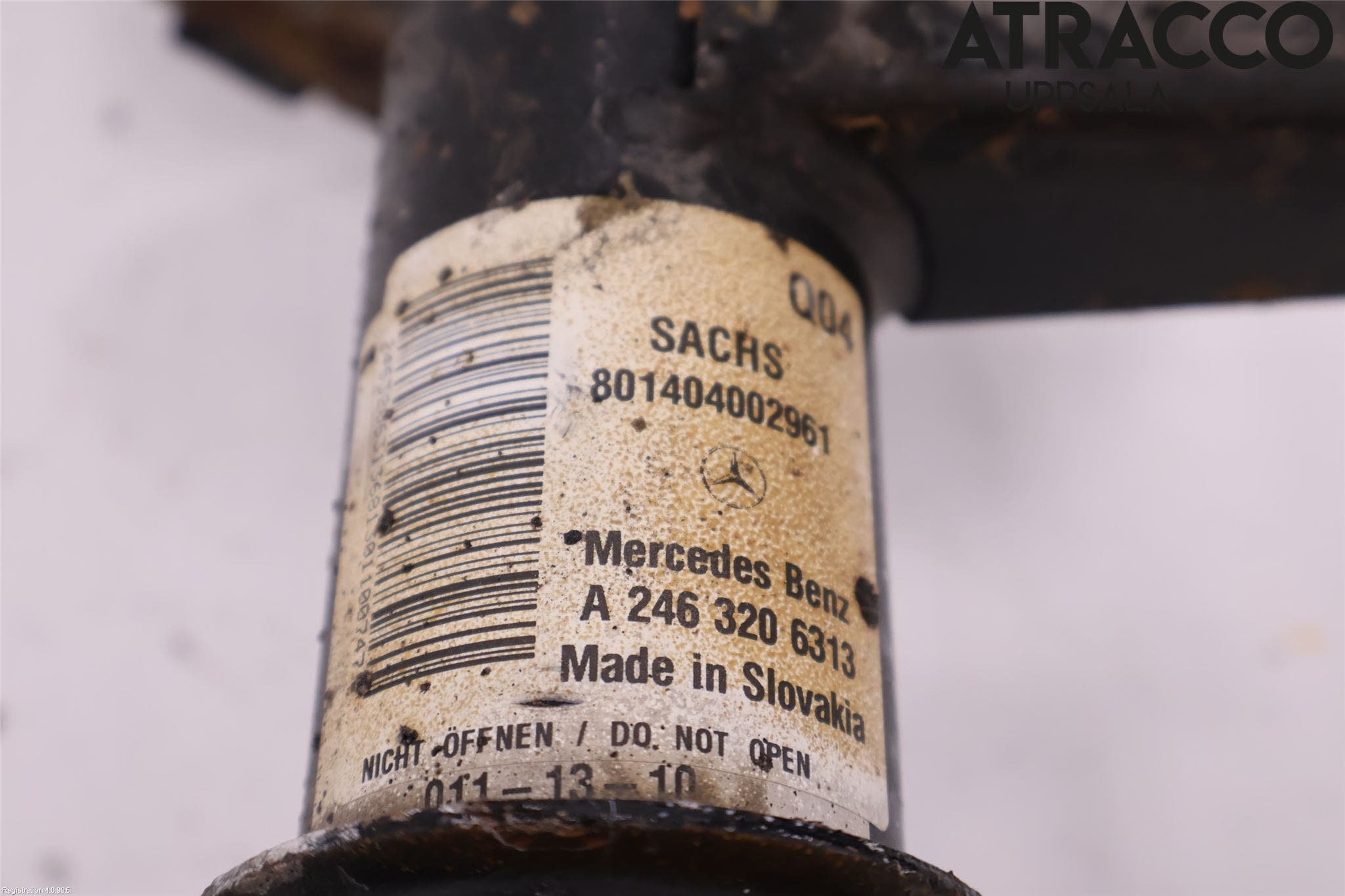 Mercedes-Benz MB B-KLASS (W246/W242) 12-19 Fjäderben Fram Vänster