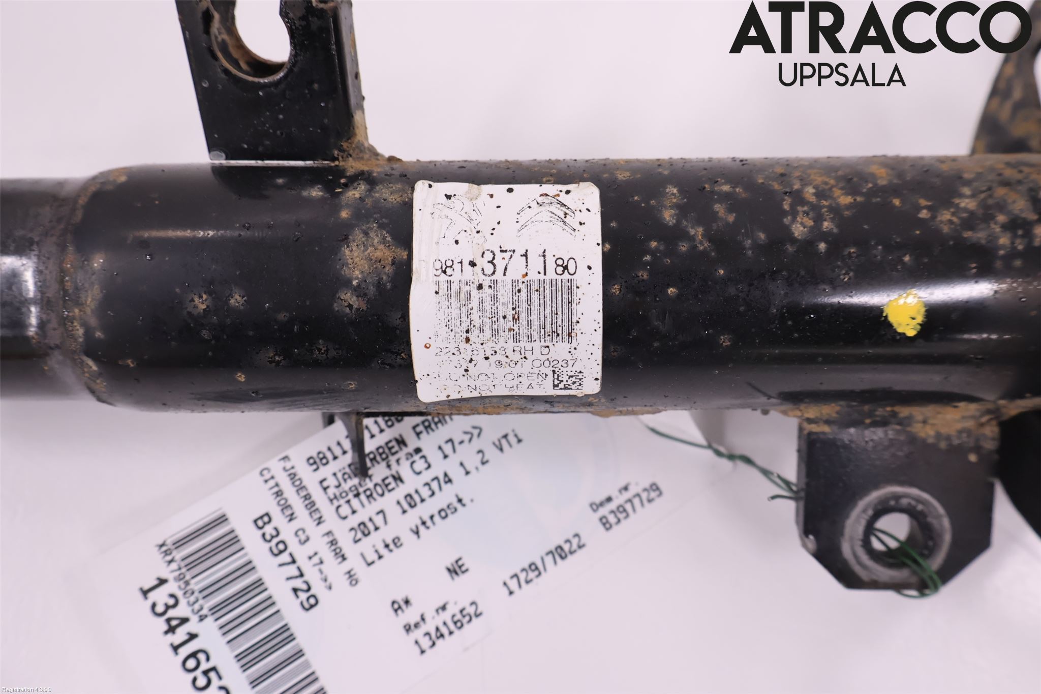 Citroen COTROEN C3 17-24 Fjäderben Fram Höger