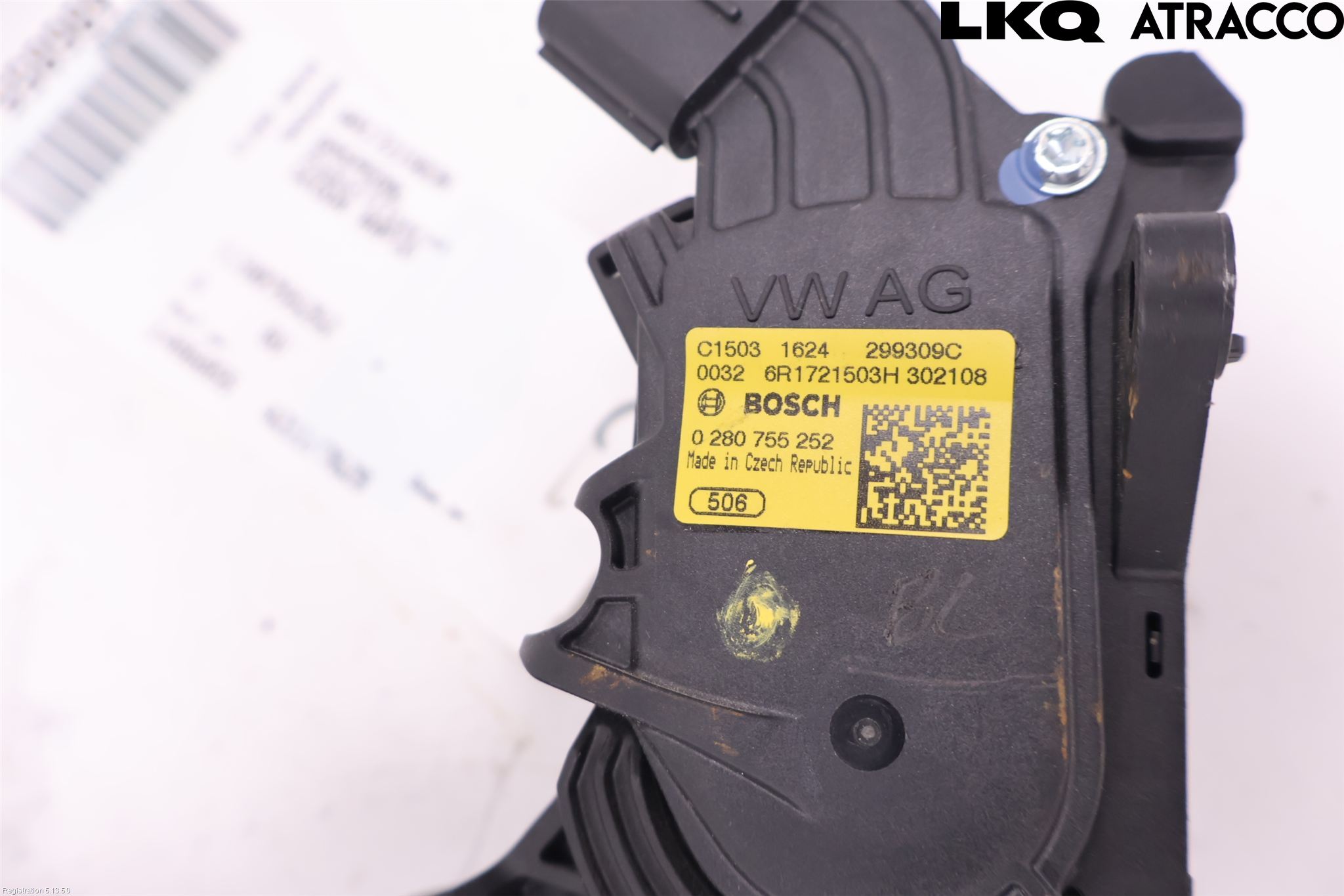 Skoda RAPID Gaspedal