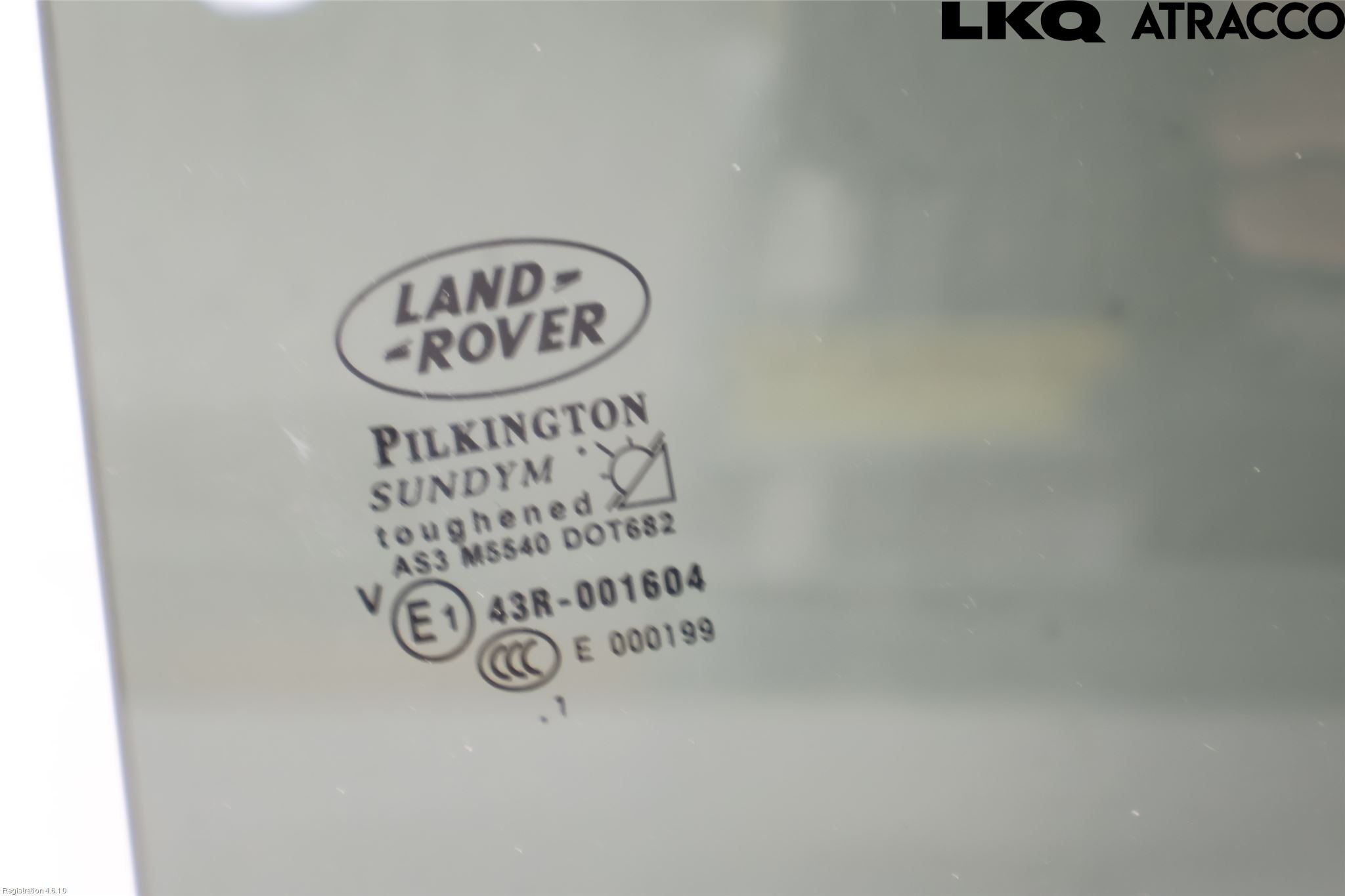 Landrover LAND ROVER DISCOVERY 4 10-16 Dörruta Bak Vänster