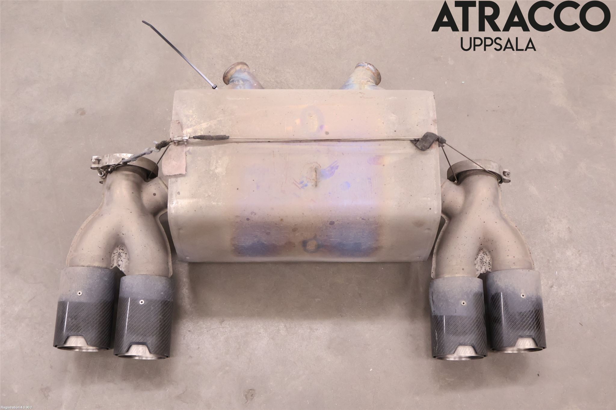 BMW 4 F32/F33/F82/F83 13-20 Avgas Bakre Dämpare