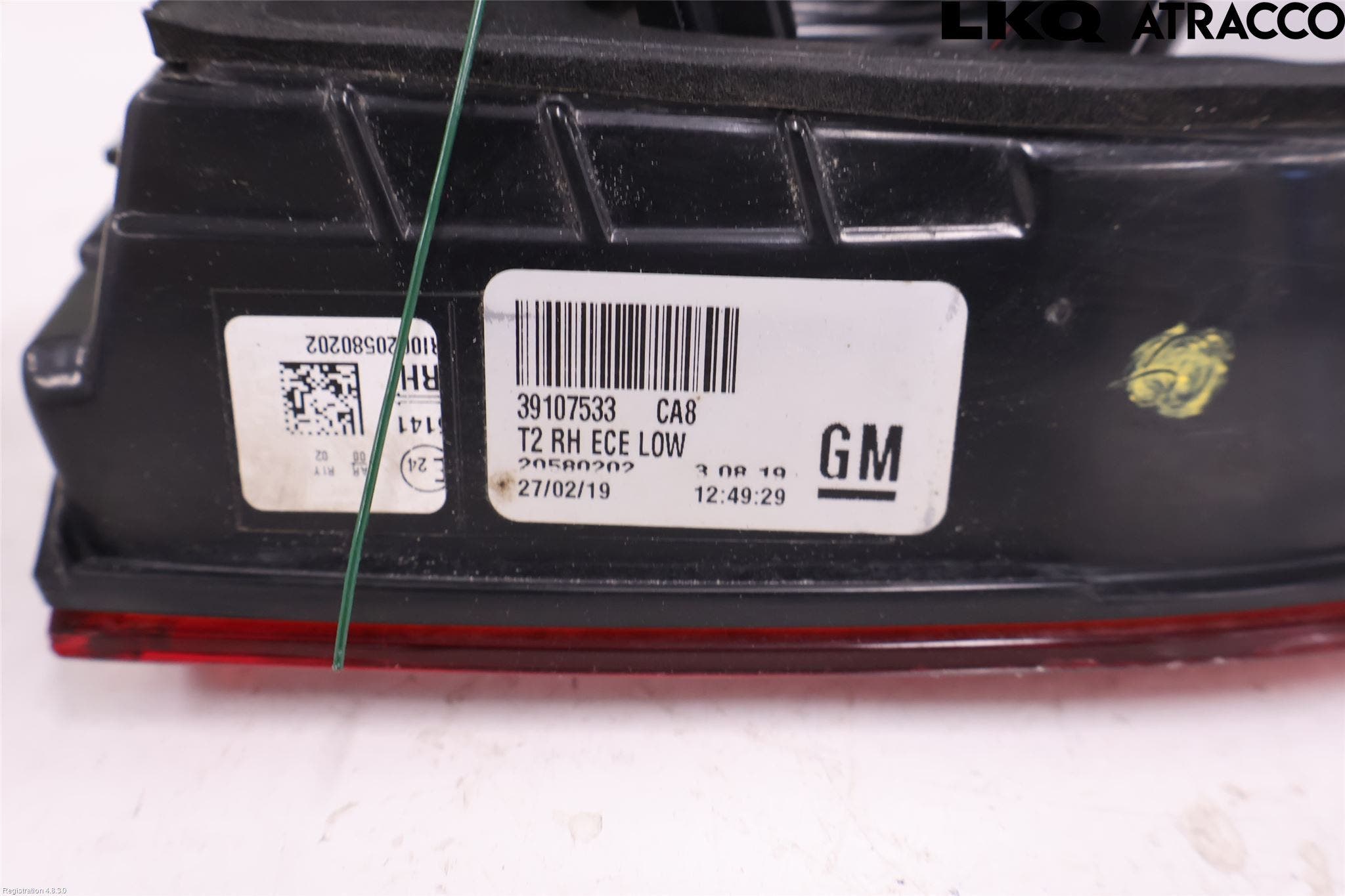 Opel INSIGNIA 17- Bakljus Lucka Hö