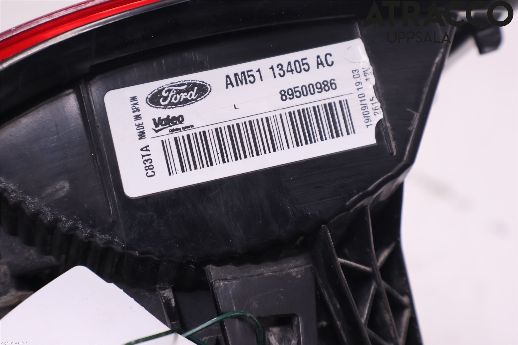 Ford GRAND C-MAX  11-14 Bakljus Vänster