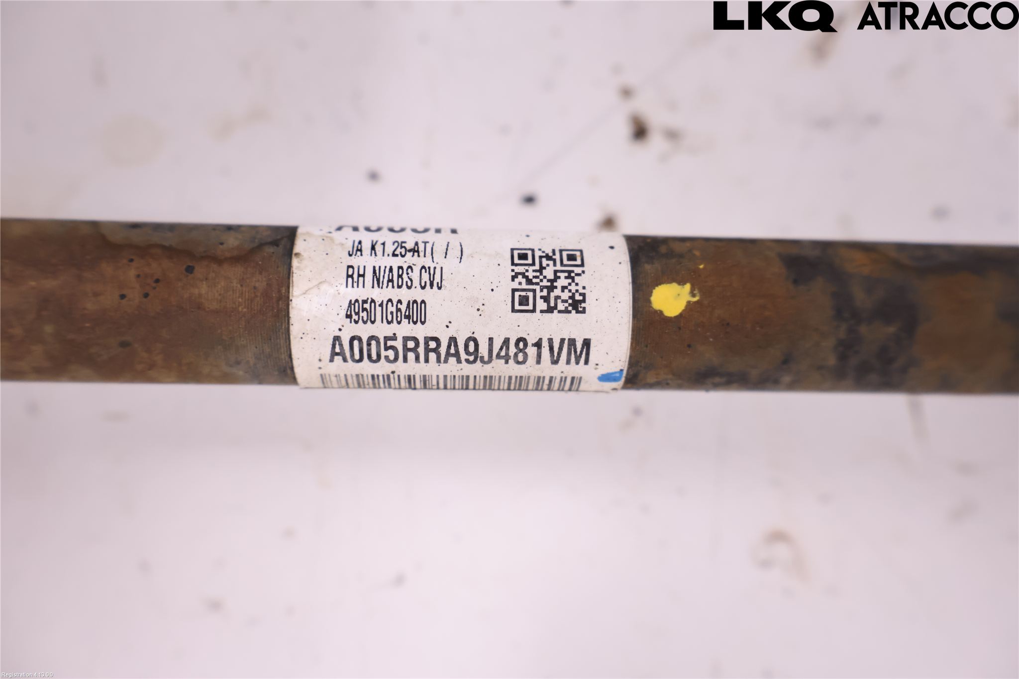 Kia PICANTO 17- Drivaxel Fram Höger