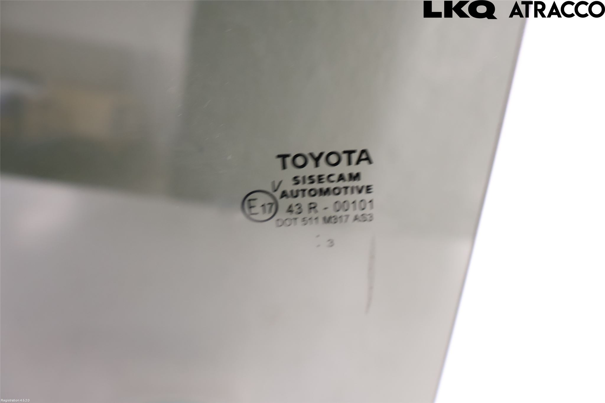 Toyota C-HR 16-23 Dörruta Bak Vänster