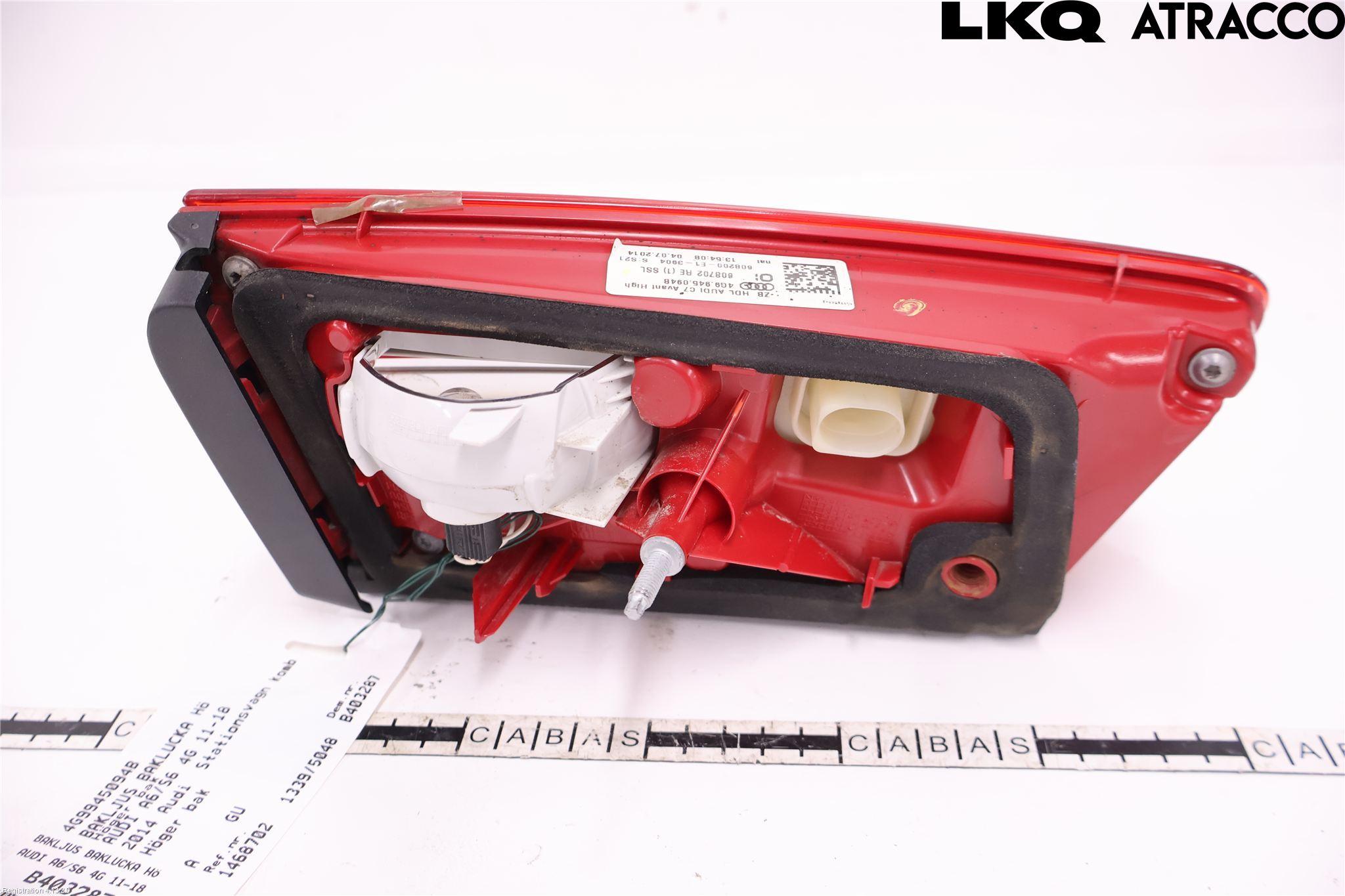 Audi A6/S6 4G 11-18 Bakljus Lucka Hö