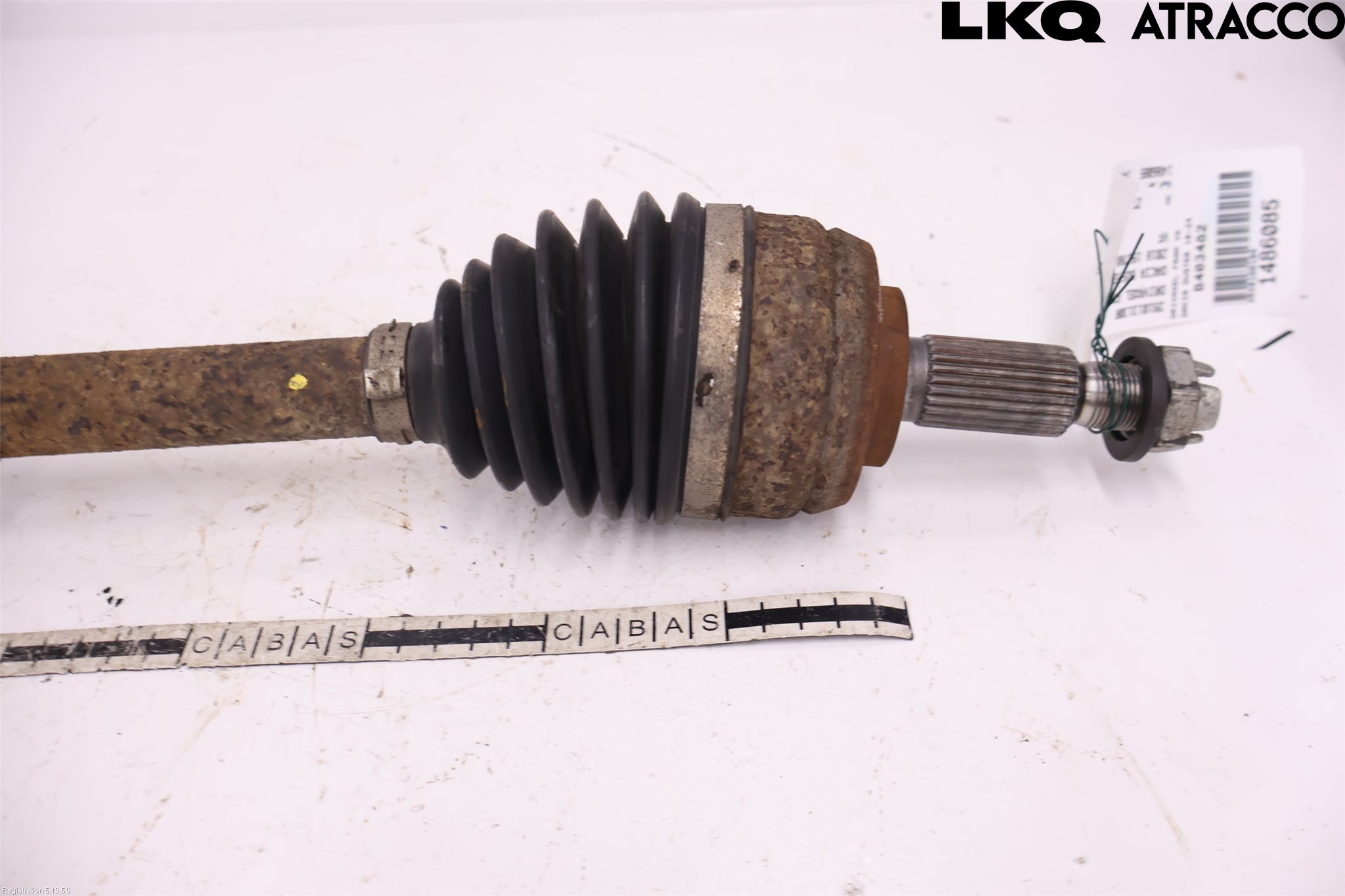 Dacia DUSTER 18-24 Drivaxel Fram Vänster