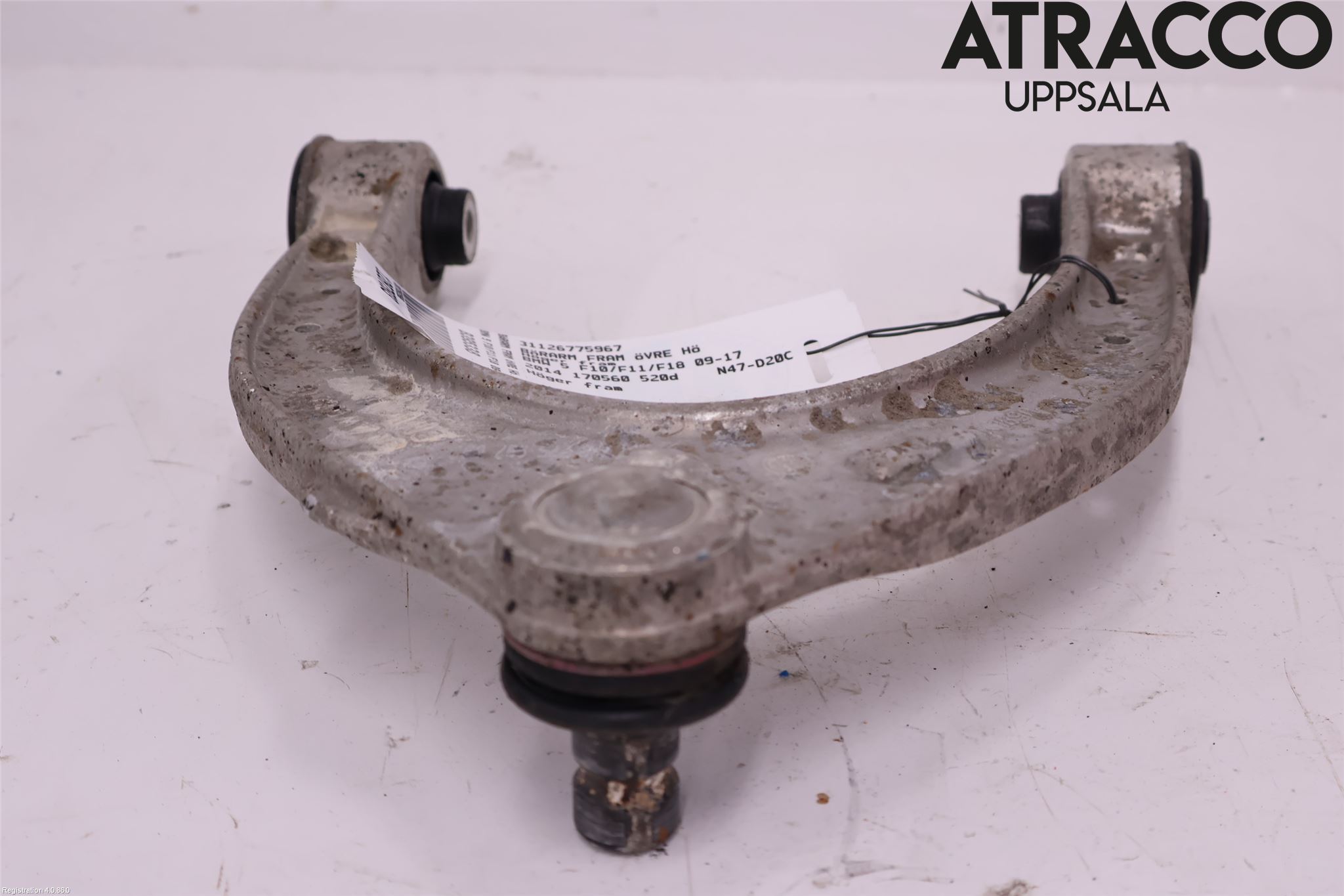 BMW 5 F10/F11/F18 09-17 Bärarm Fram Övre Hö