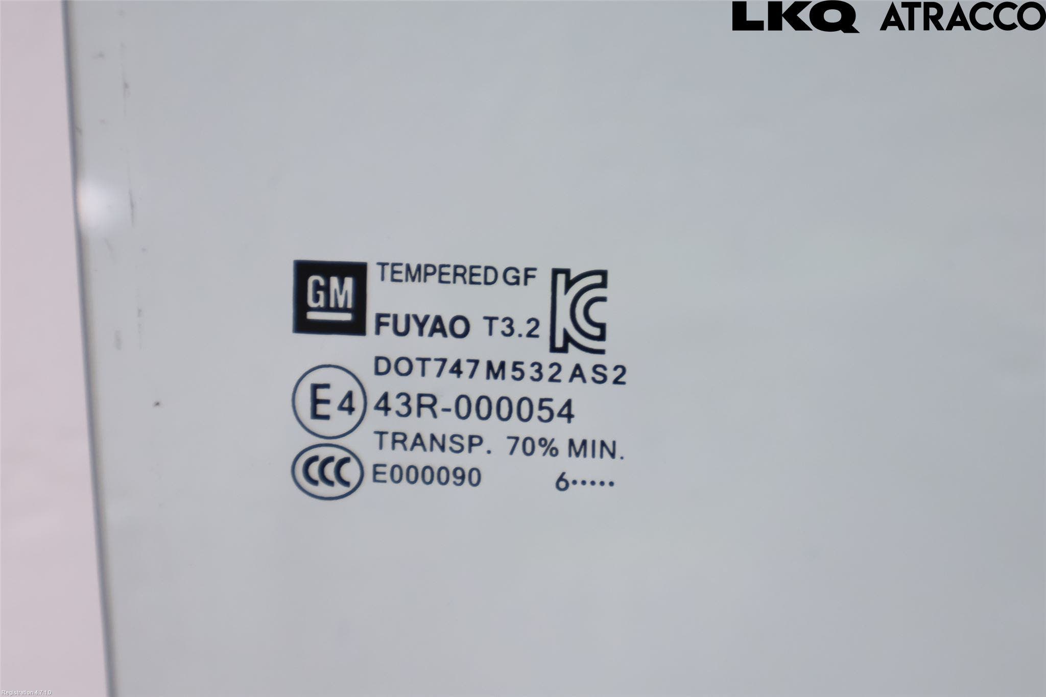 Opel KARL 16-19 Dörruta Bak Höger