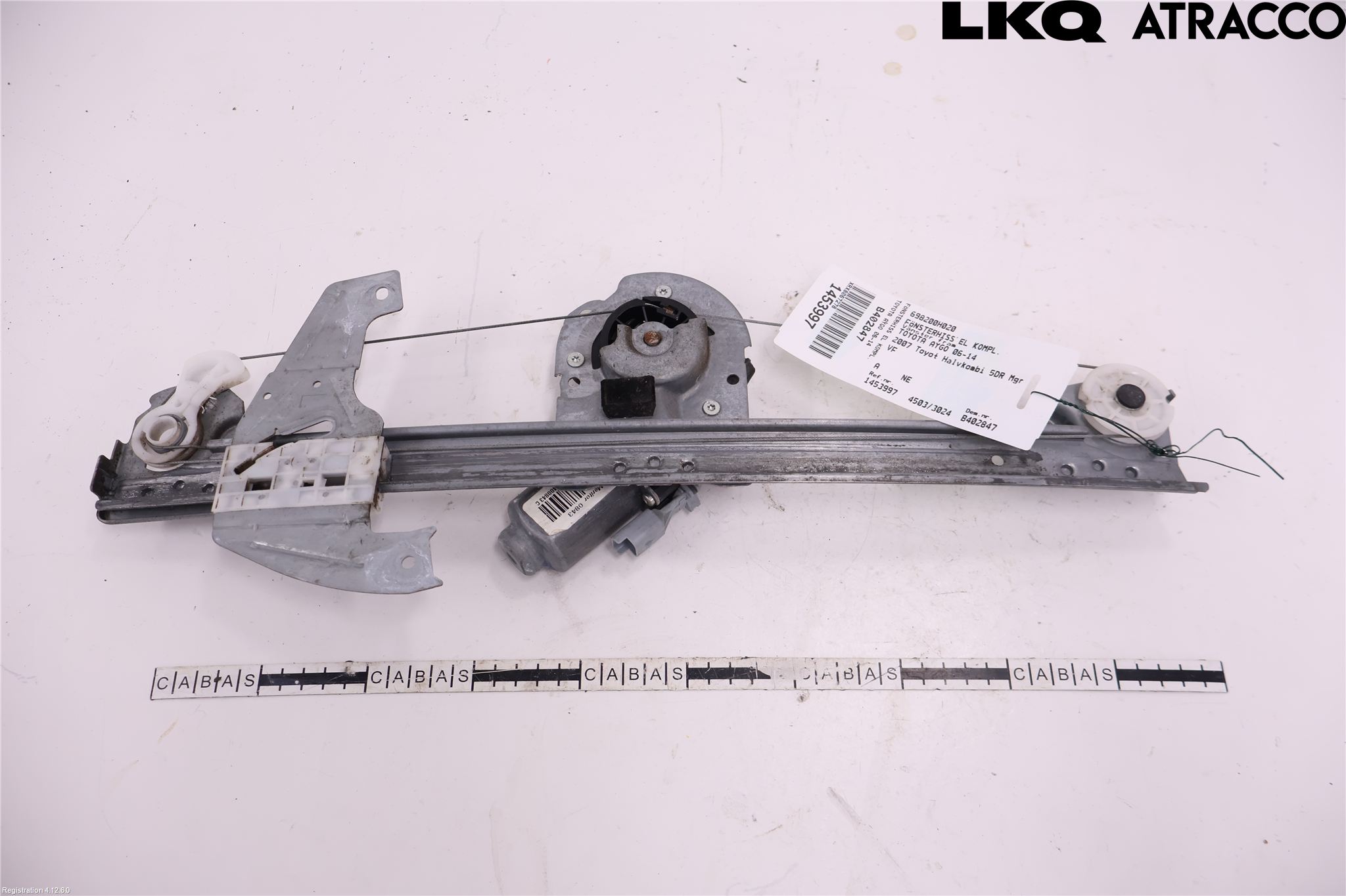 Toyota AYGO 06-14 Fönsterhiss El Kompl