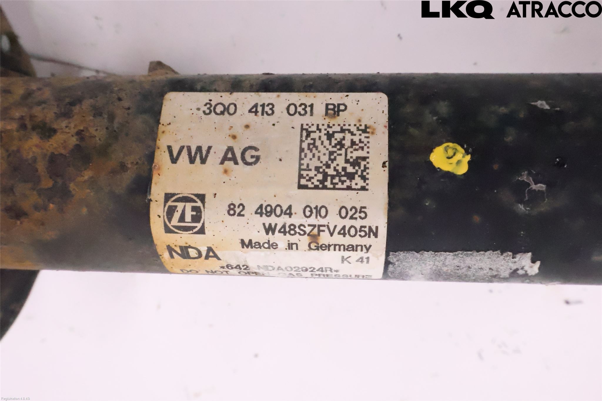 Volkswagen VW PASSAT 15-19 Fjäderben Fram Vänster