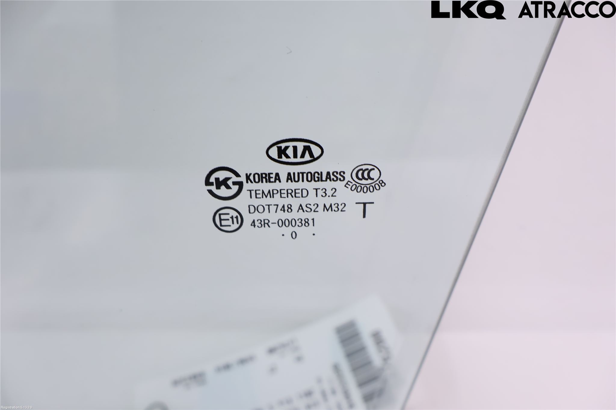 Kia SOUL 09- Dörruta Fram Vänster