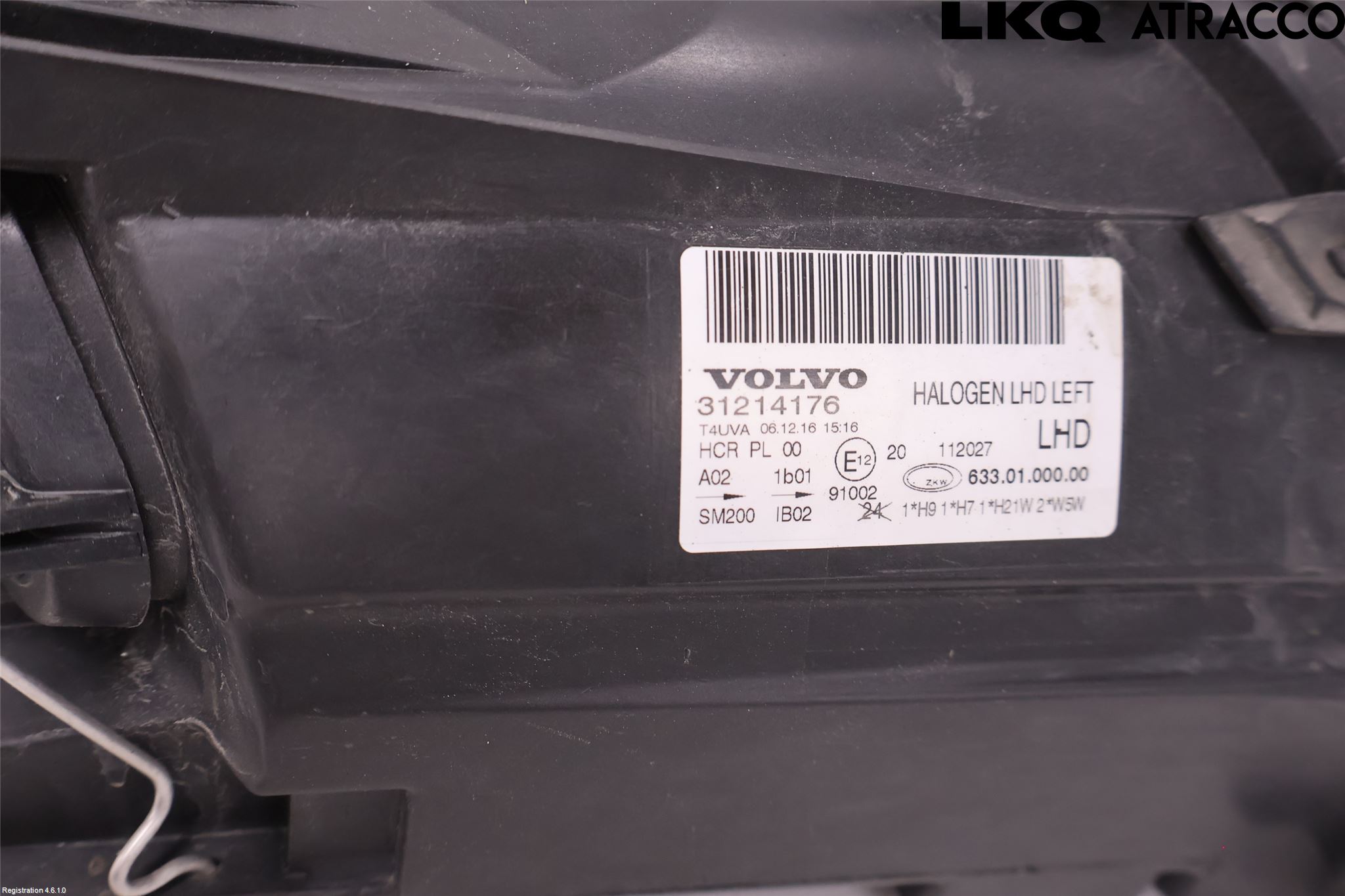 Volvo S80 07-13 Strålkastare Vänster