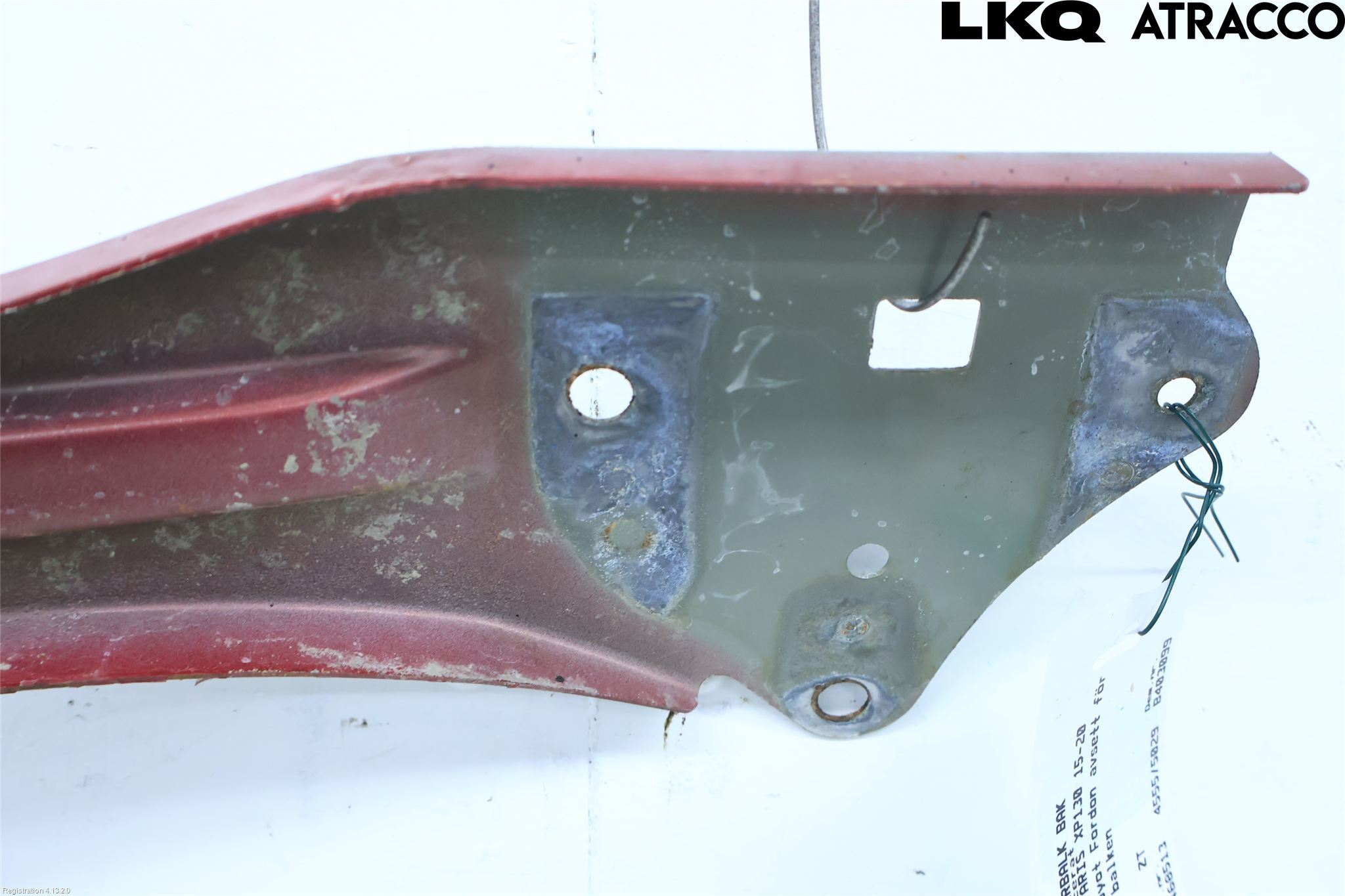Toyota YARIS XP130 15-20 Stötfångarbalk Bak