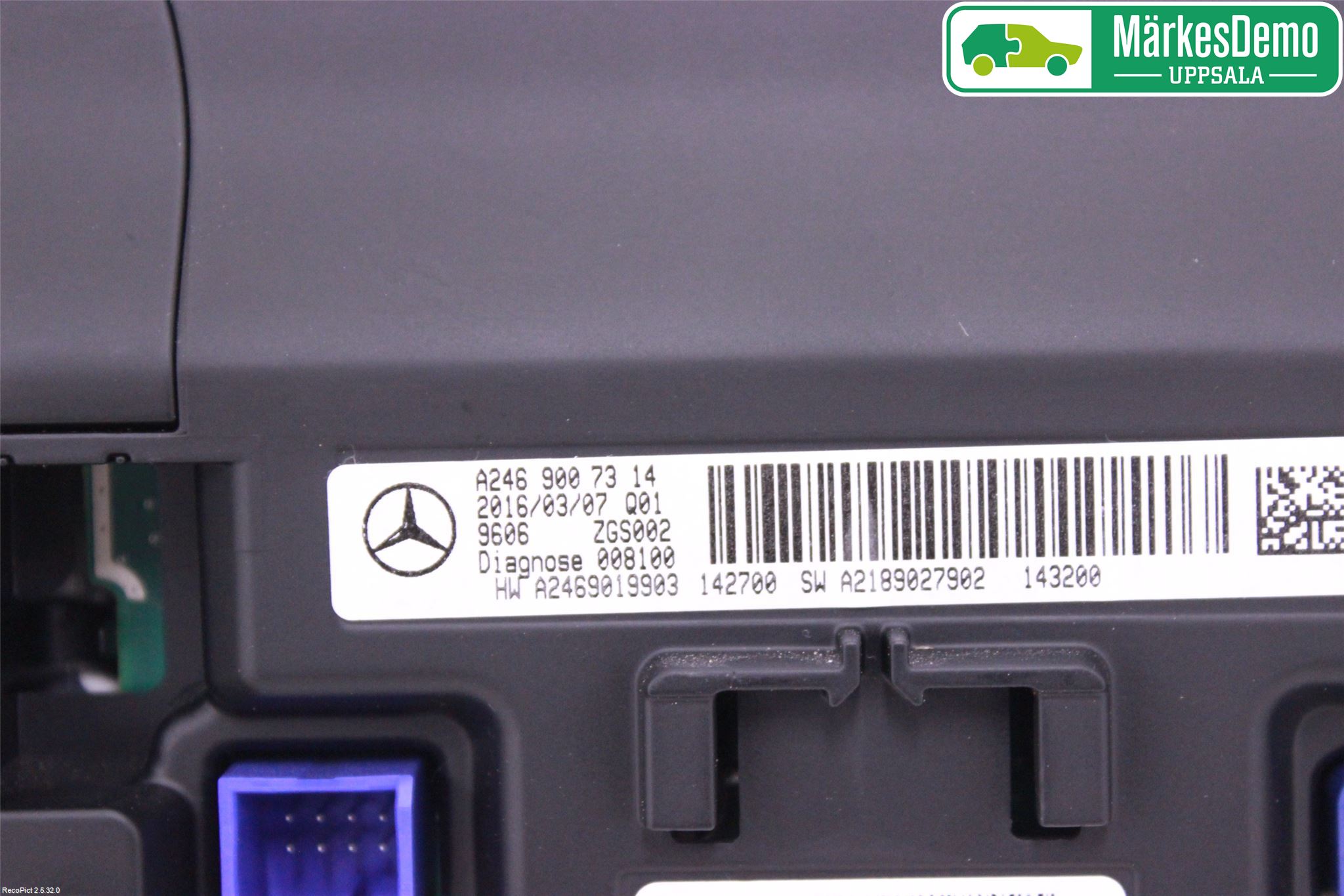 Mercedes-Benz MB A-KLASS (W176) 13-18 Bildskärm
