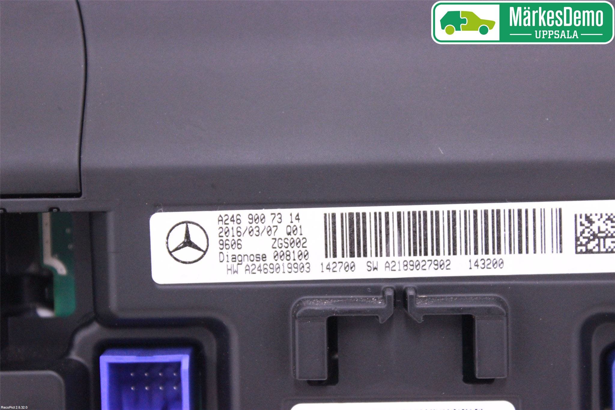 Mercedes-Benz MB A-KLASS (W176) 13-18 Bildskärm