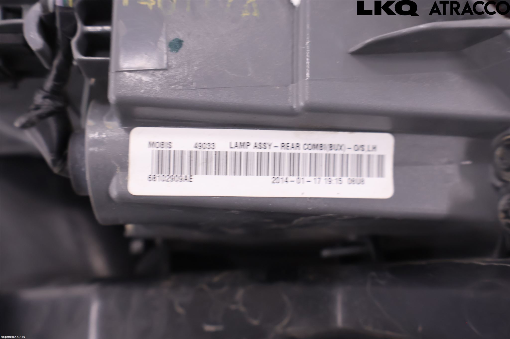 Jeep CHEROKEE Bakljus Vänster