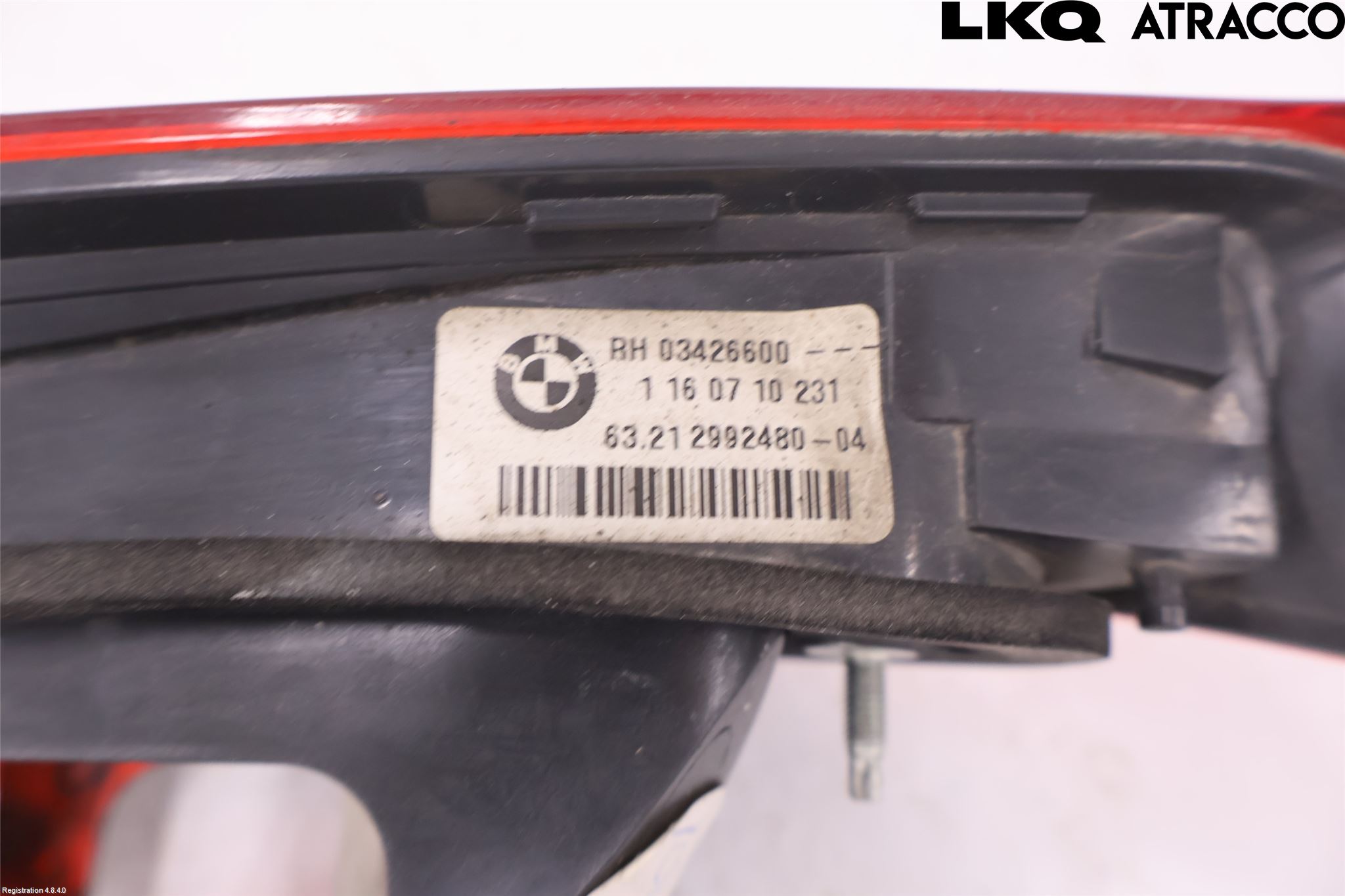 BMW X1 E84 10-15 Bakljus Lucka Hö