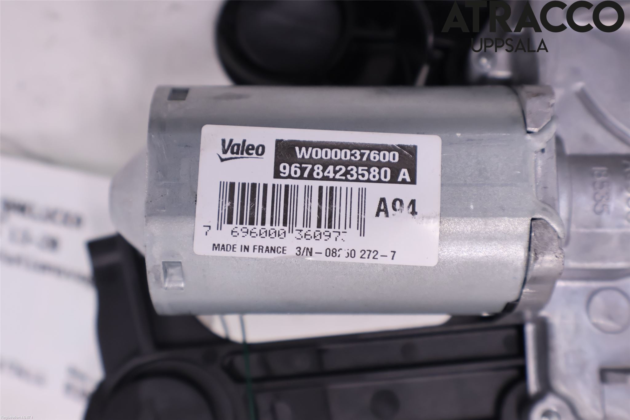Peugeot 2008 13-20 Torkarmotor Baklucka