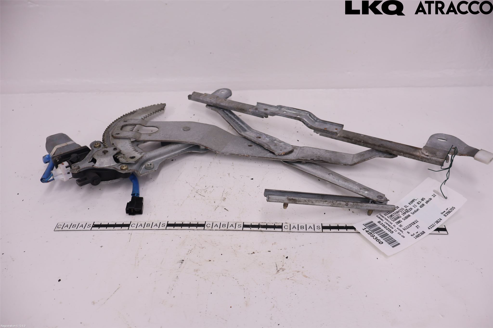 Subaru IMPREZA II  03-05 Fönsterhiss El Kompl
