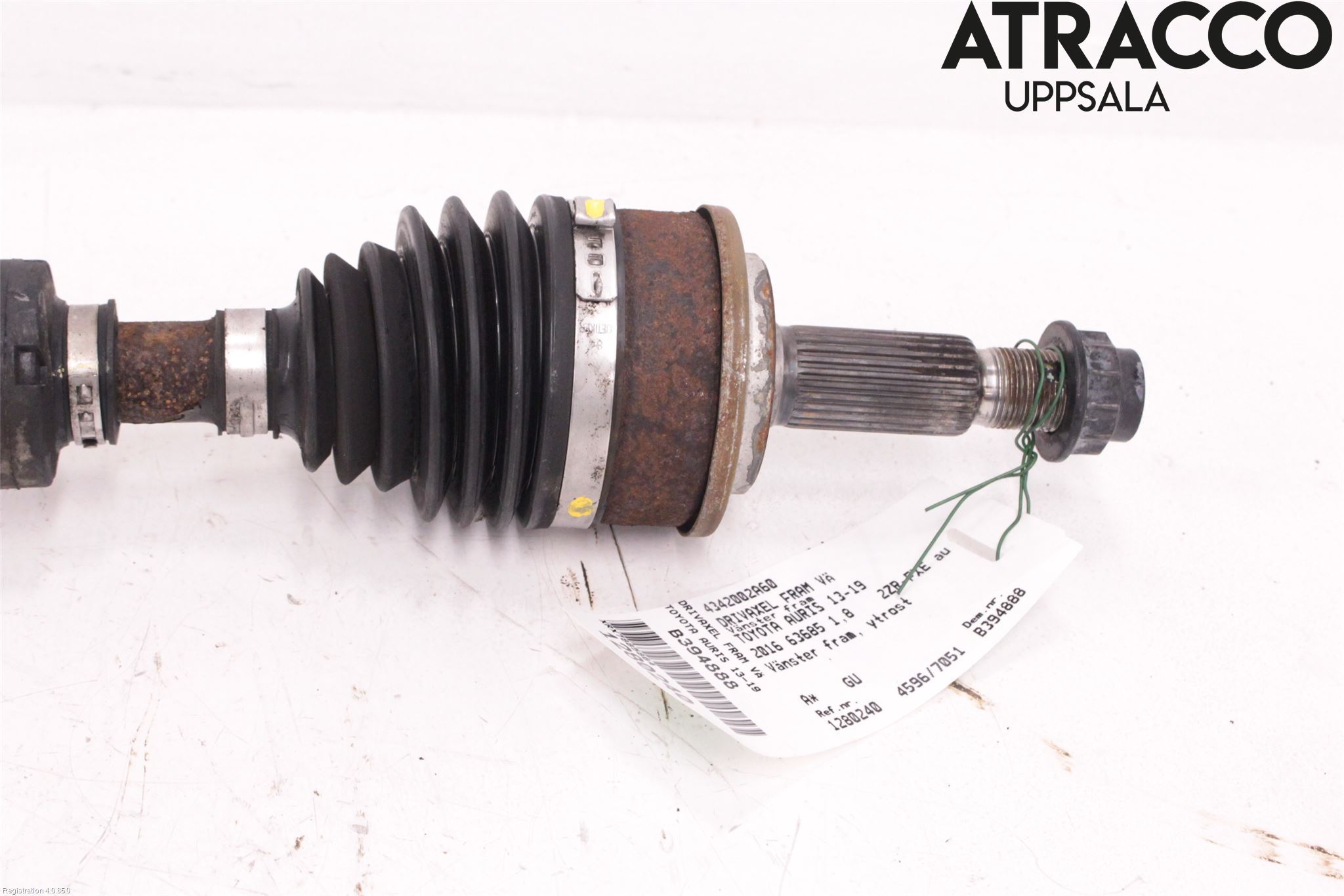 Toyota AURIS 13-19 Drivaxel Fram Vänster